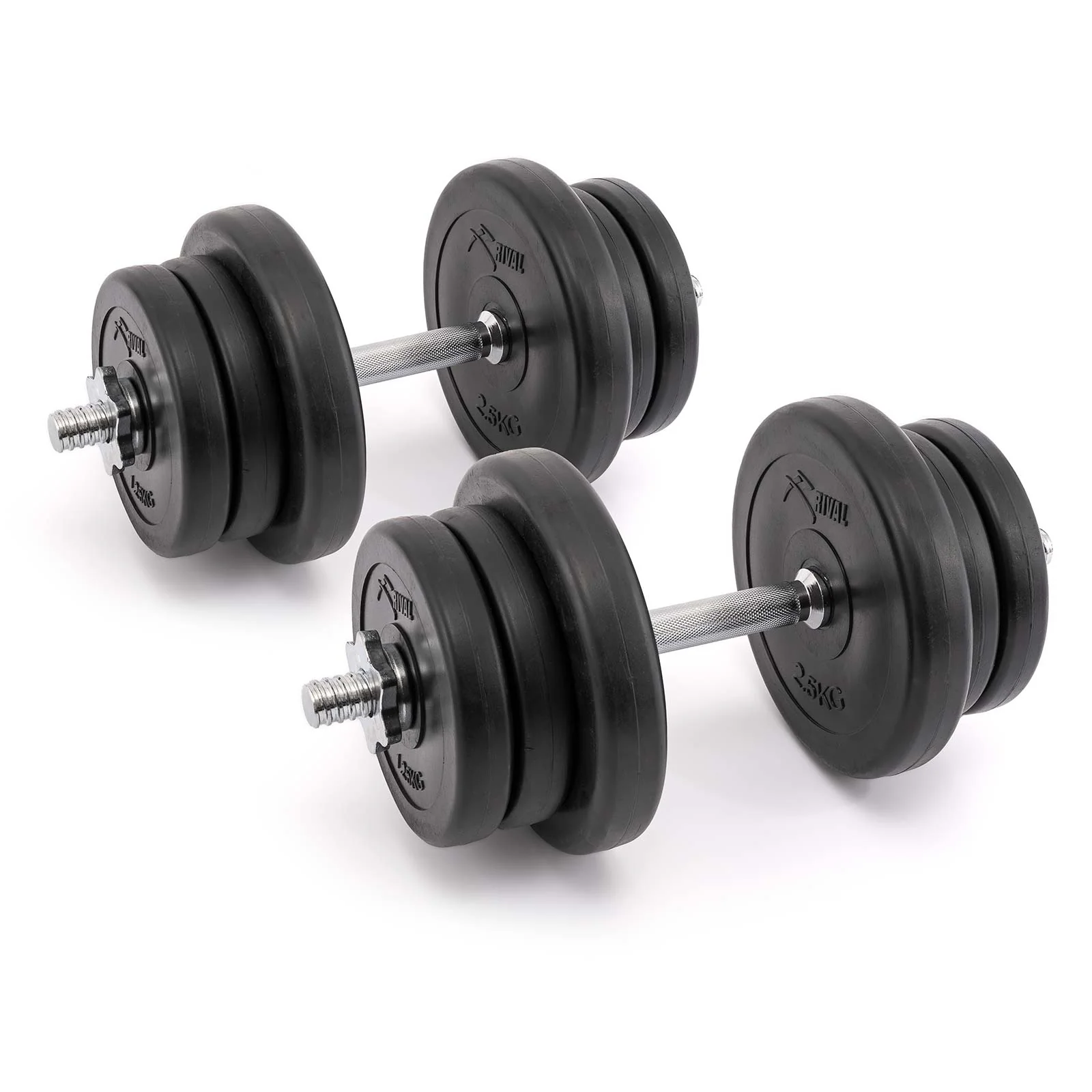 Rival Vinyl Adjustable Dumbbell Set - 20kg