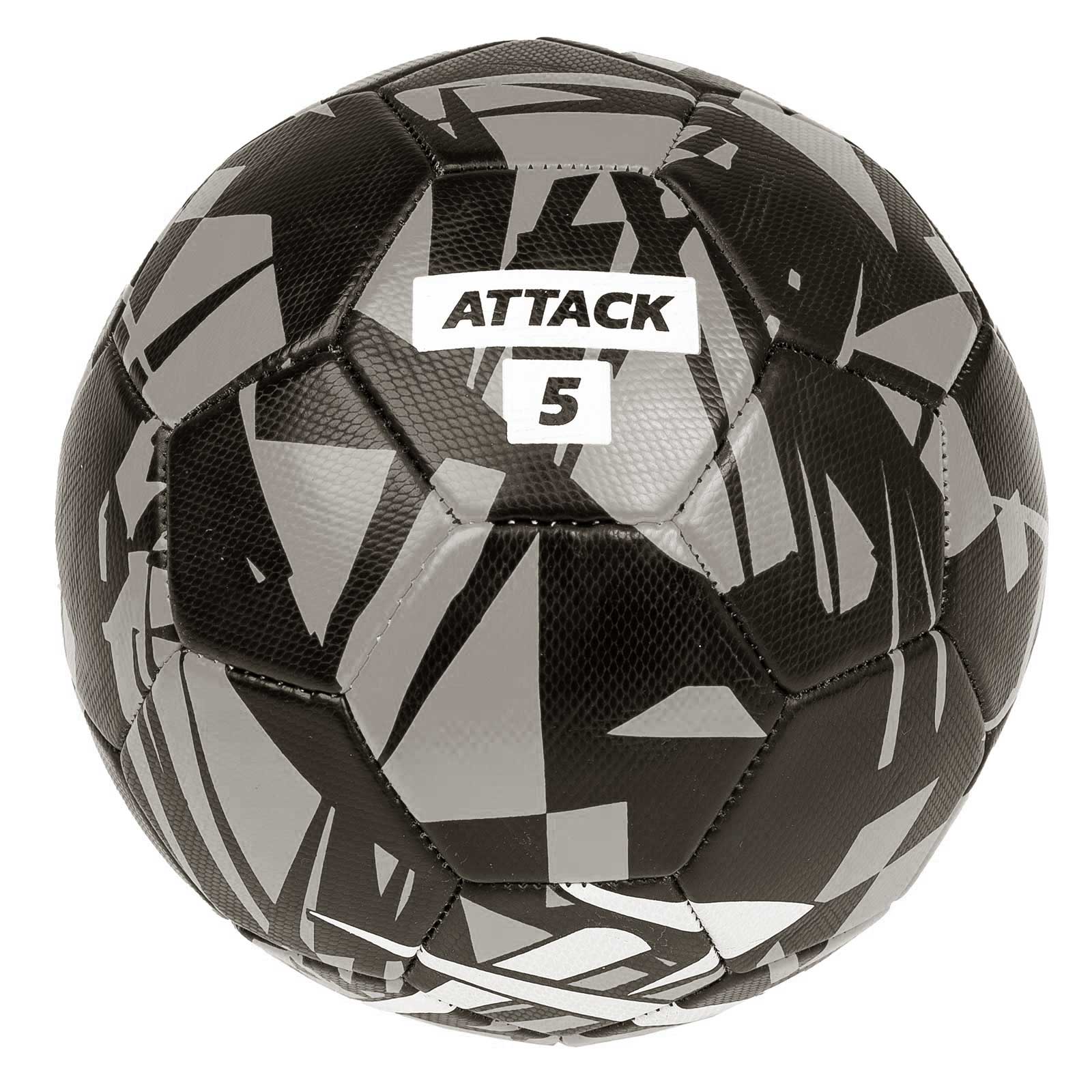 Rival Attack 5 Football Black/Silver
