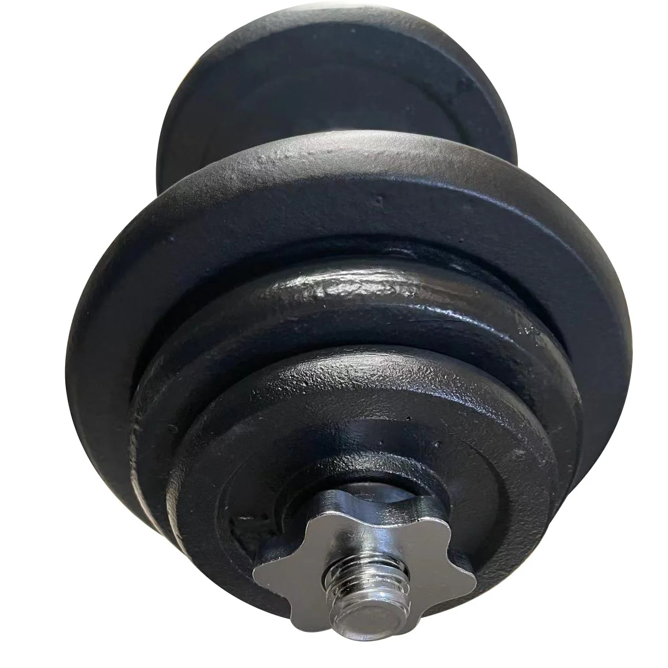 Rival Cast Iron Barbell Set - 80kg - Image 2