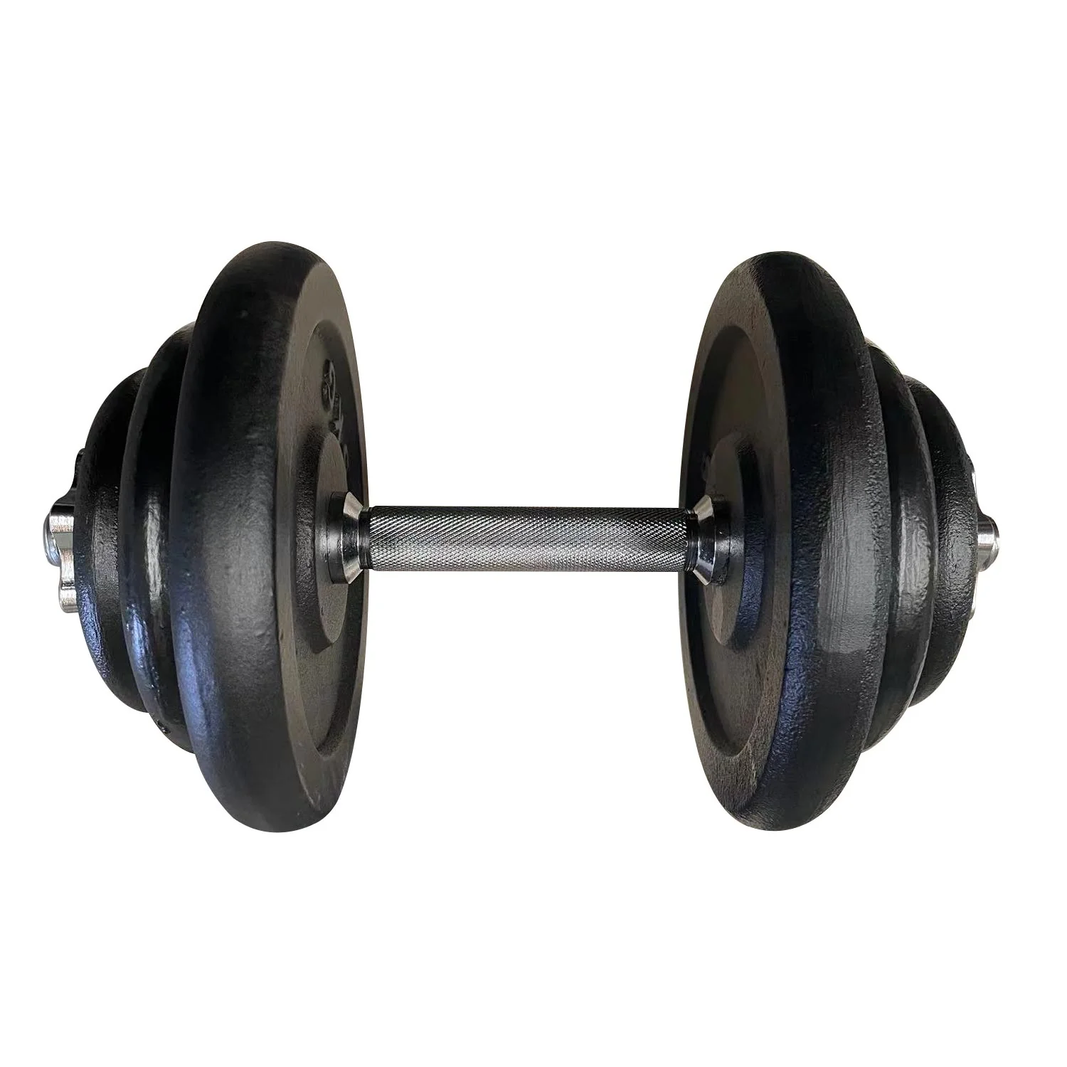 Rival Cast Iron Barbell Set - 80kg - Image 3
