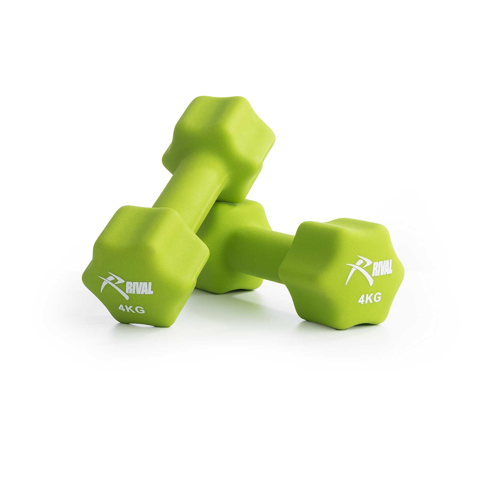 Rival Neoprene Dumbbells Studio Pack - 2kg, 4kg, 6kg - Image 4