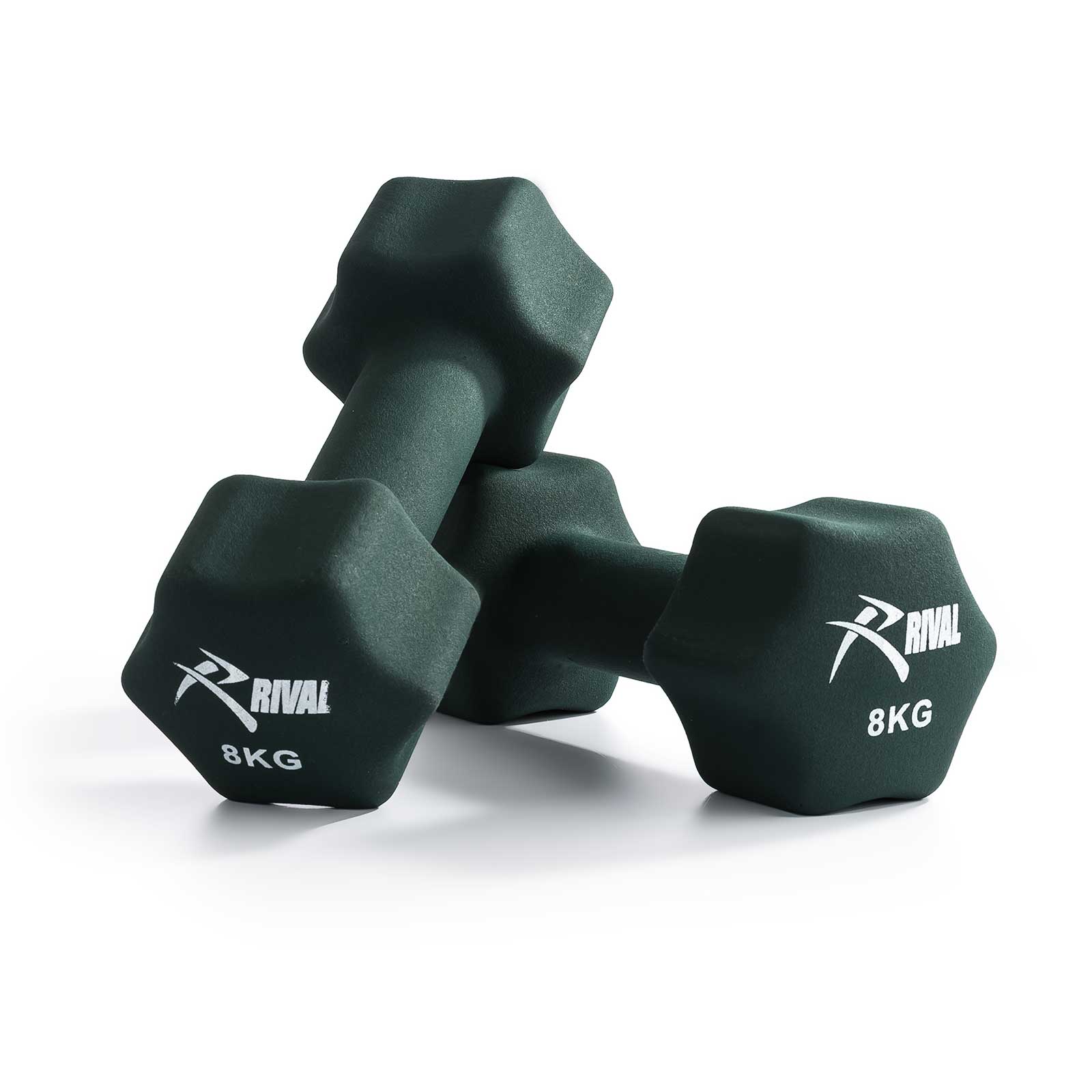 Rival Neoprene Dumbbells Studio Pack - 6kg, 8kg, 10kg - Image 4