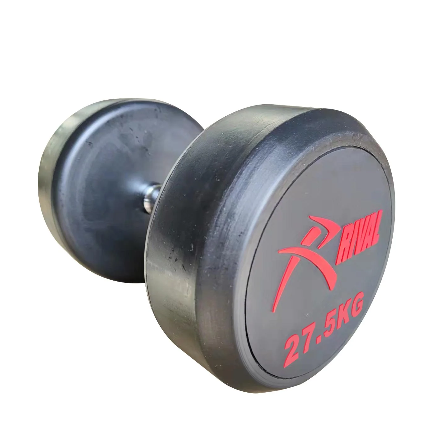Rival Round Rubber Dumbbells - 27.5kg Pair