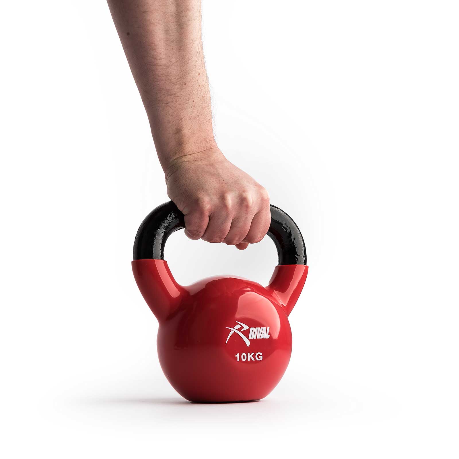 Rival Vinyl Coated Kettlebell - 10kg - Image 2