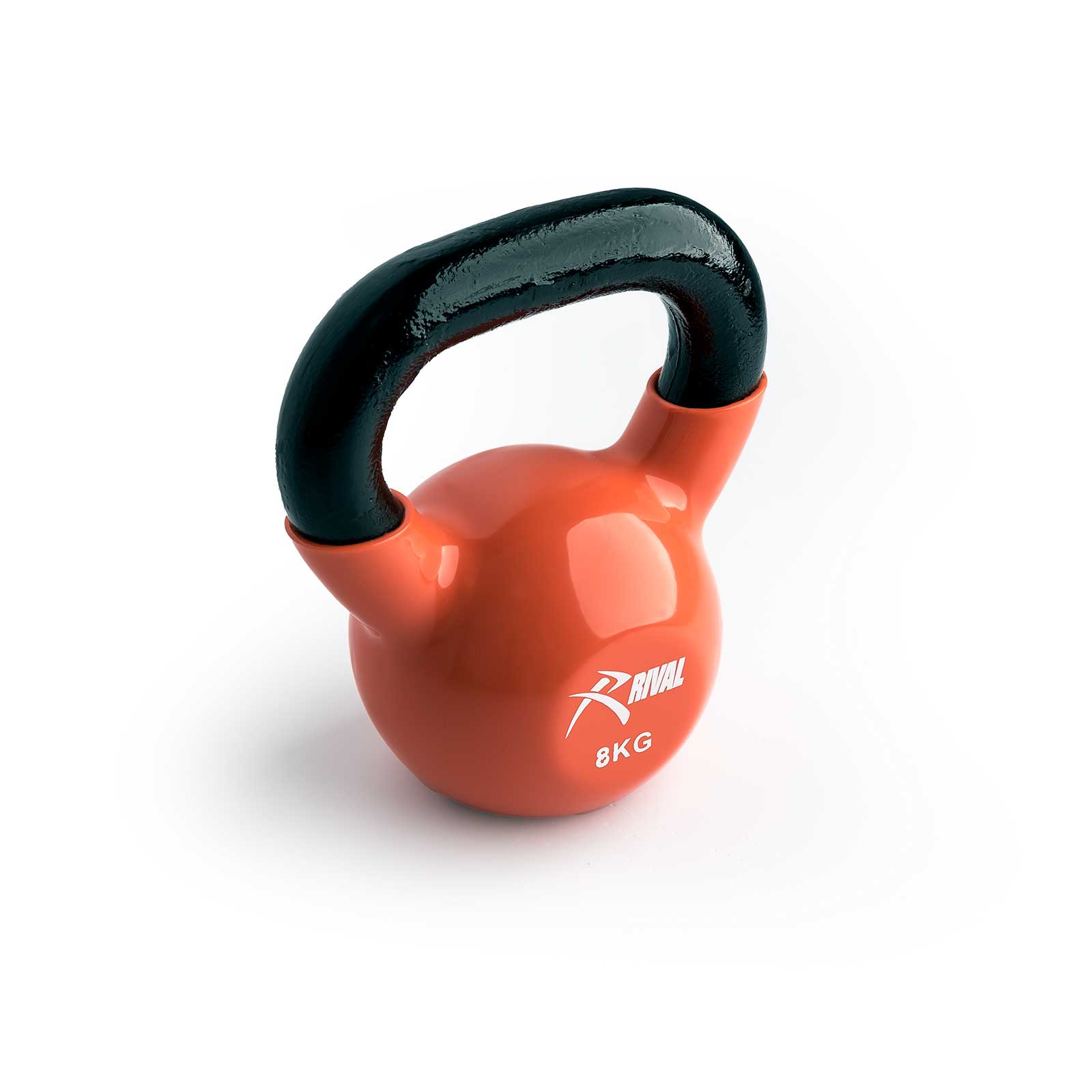 Rival Vinyl Coated Kettlebell - 8kg - Image 3