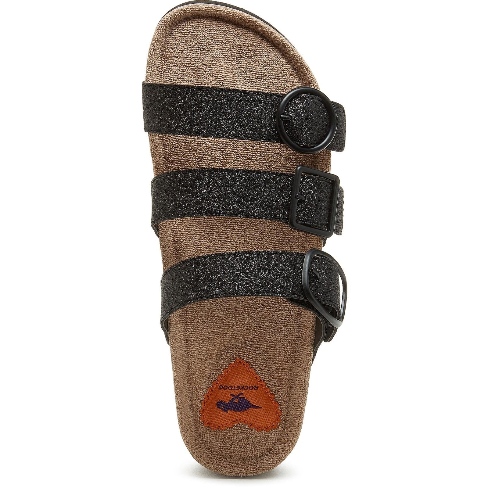 Rocket Dog Womens Astor Glenn Glitter Sandal Black - Image 4