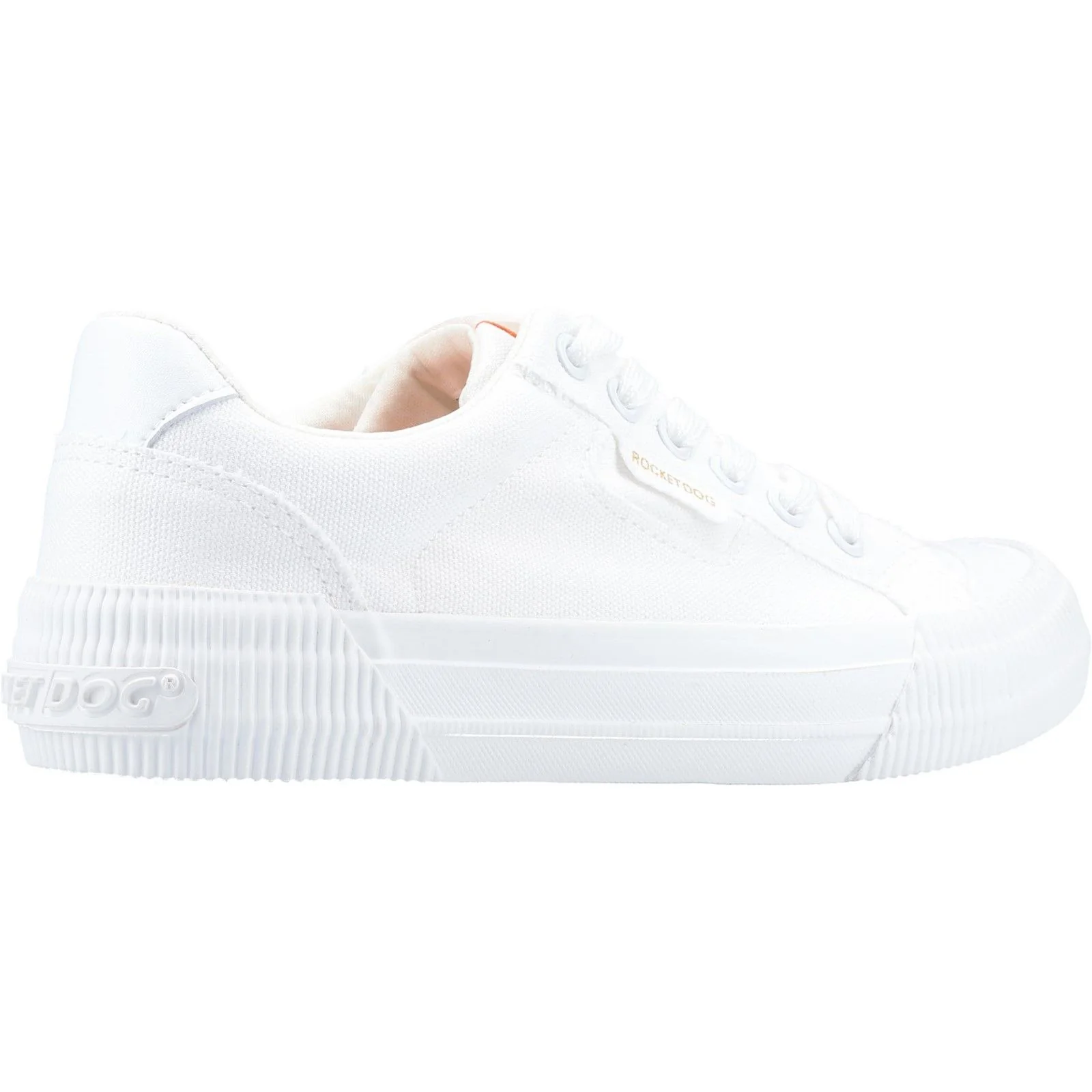 Rocket Dog Womens Cheery Lace Shoes White - Image 4