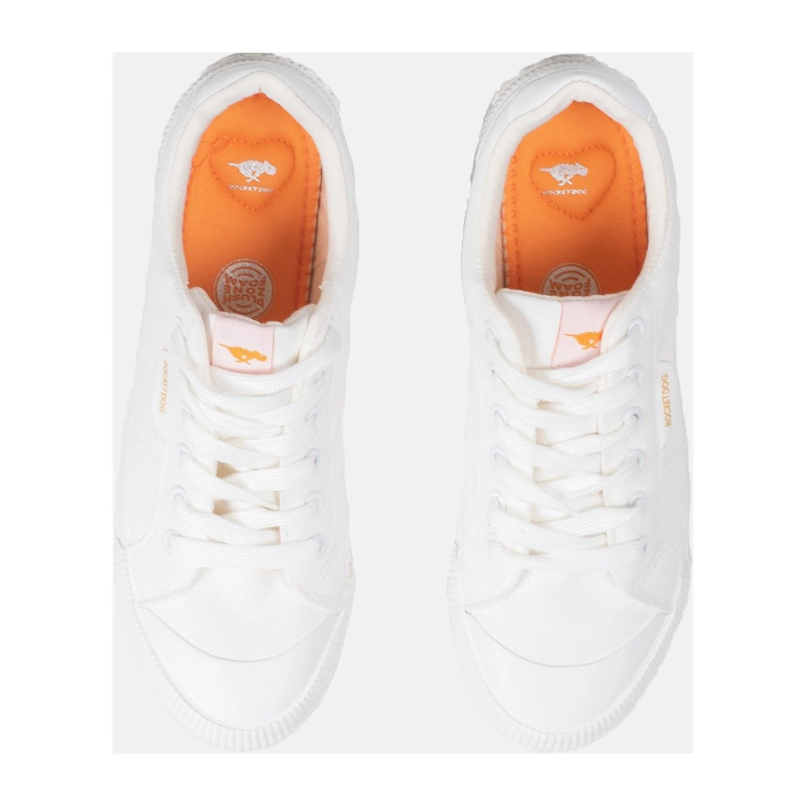 Rocket Dog Womens Cheery Lace Shoes White - Image 6