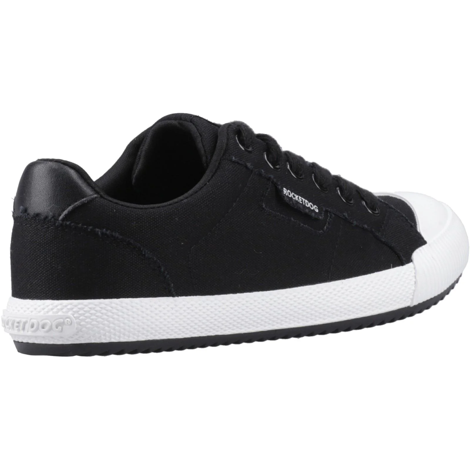 Rocket Dog Womens Cheery Low Profile Trainers Black - Image 4
