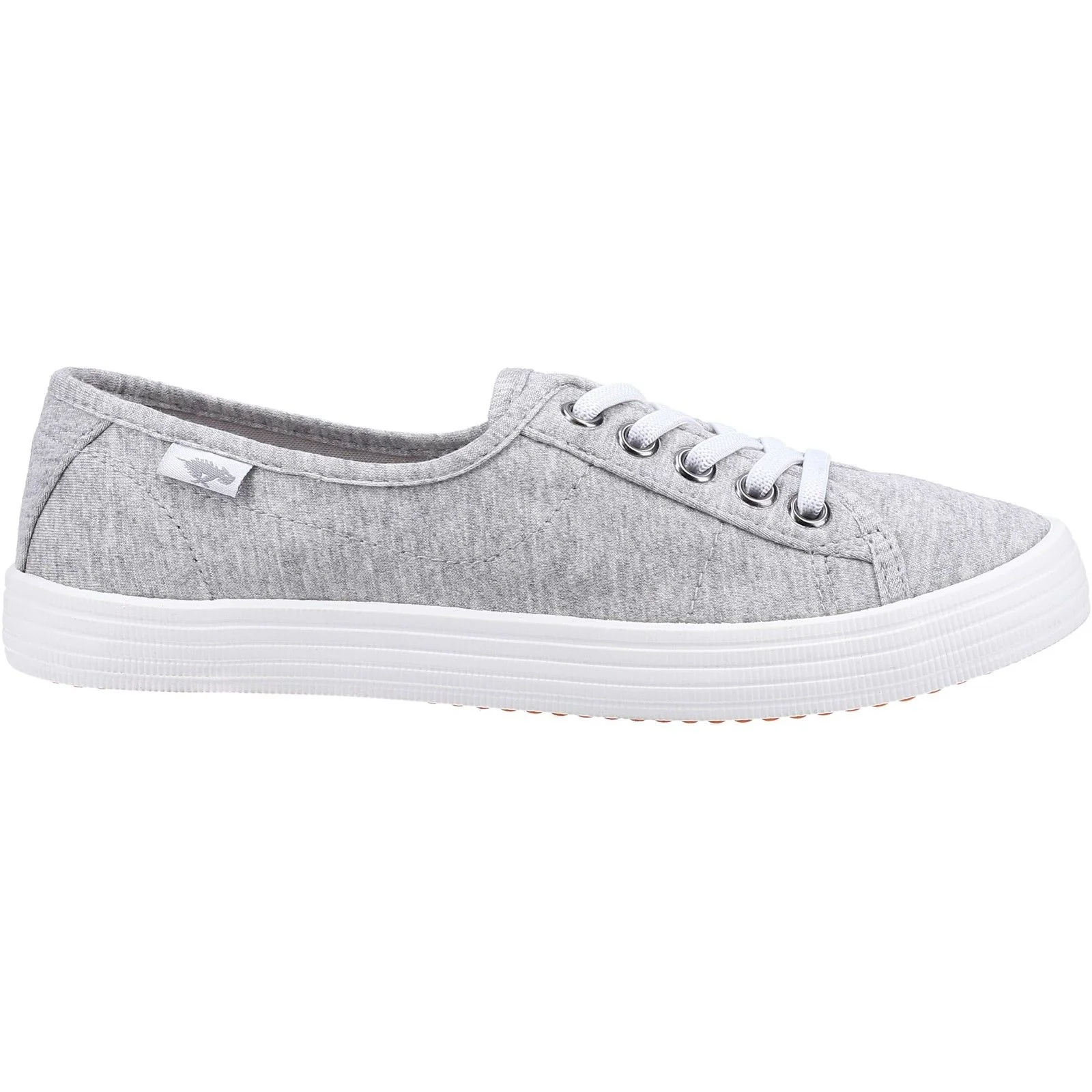 Rocket Dog Womens Chow Chow Summer Jersey Casual Shoe Light Grey