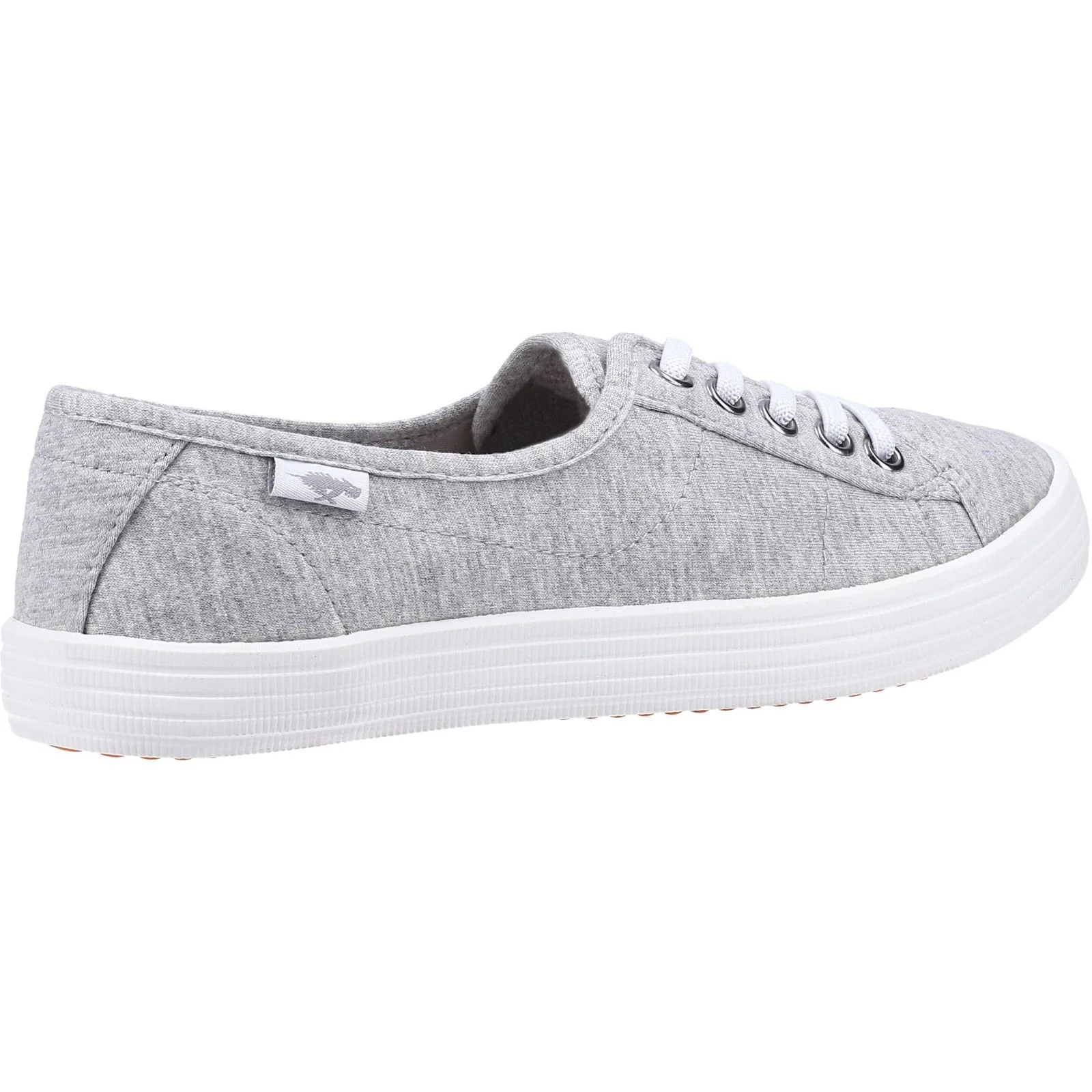 Rocket Dog Womens Chow Chow Summer Jersey Casual Shoe Light Grey - Image 3