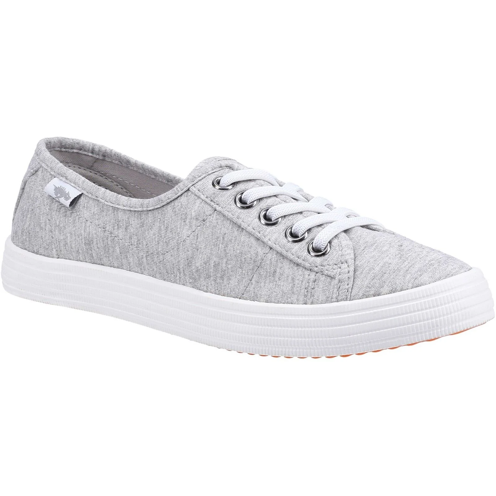 Rocket Dog Womens Chow Chow Summer Jersey Casual Shoe Light Grey - Image 4