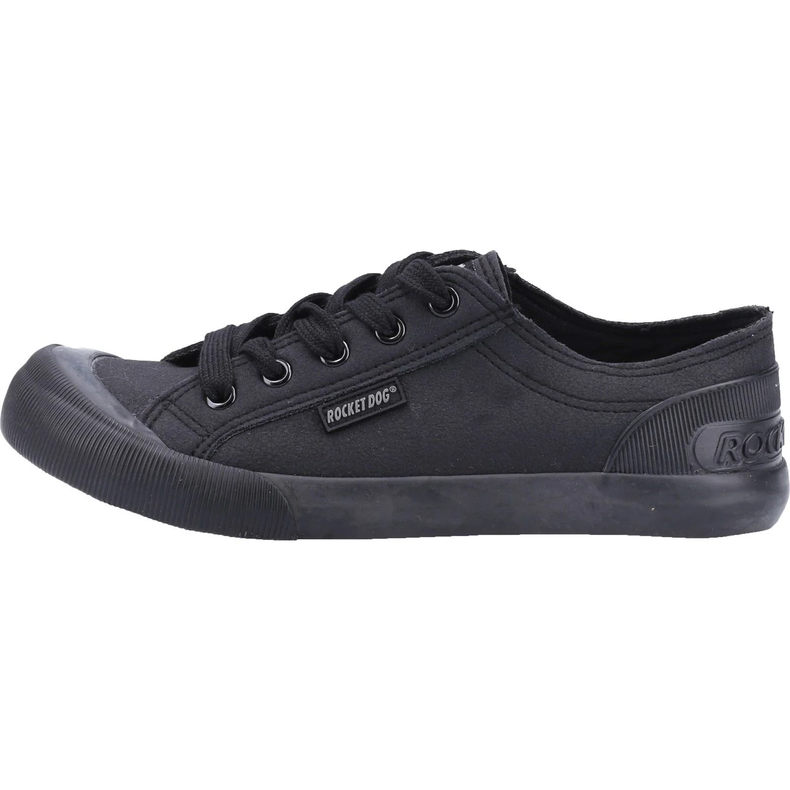 Rocket Dog Womens Jazzin Fable Trainer Black - Image 2