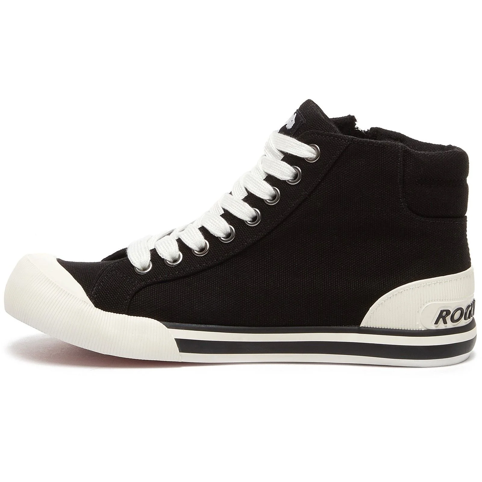 Rocket Dog Womens Jazzin Hi Hi Top Black - Image 2