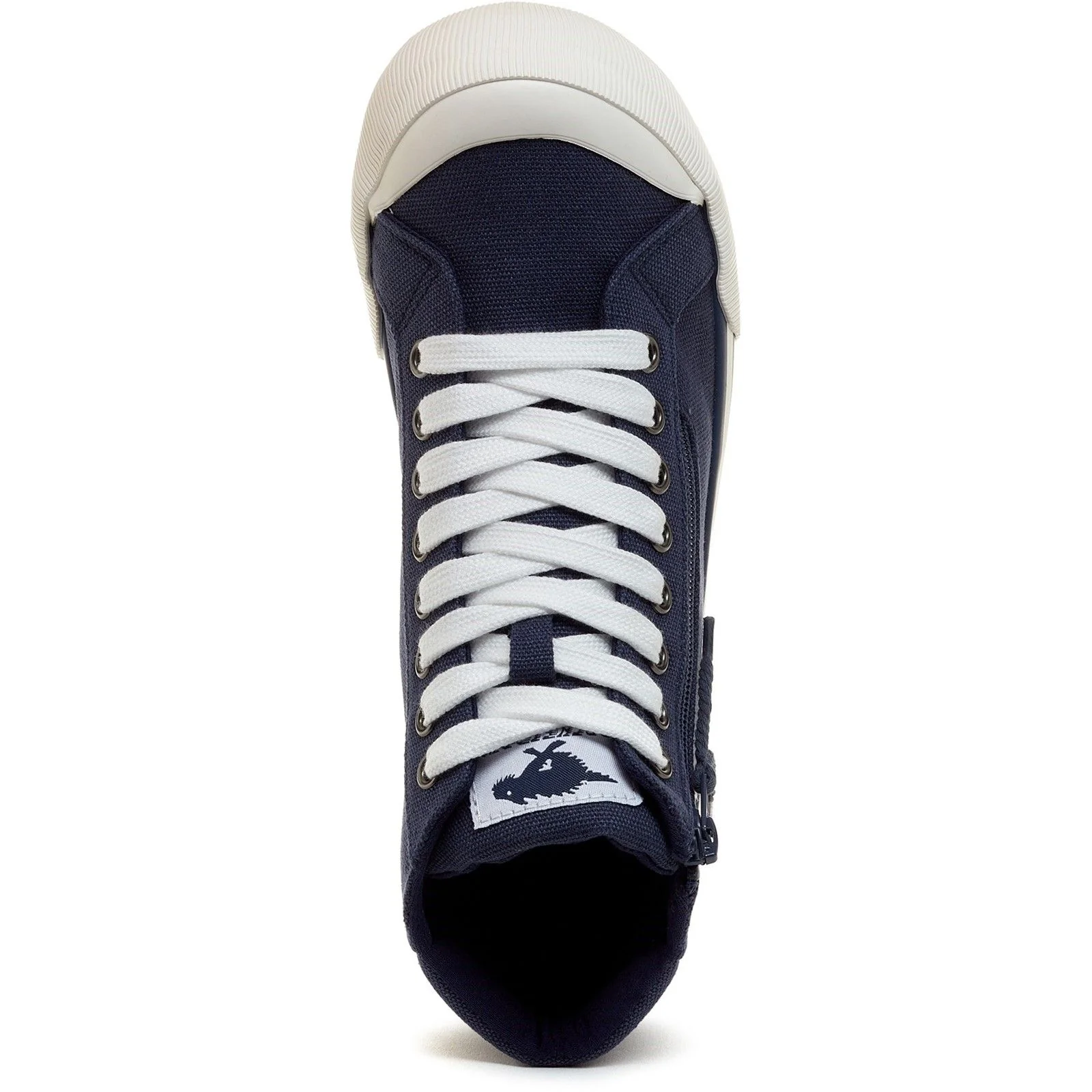 Rocket Dog Womens Jazzin Hi Shoes Navy - Image 4