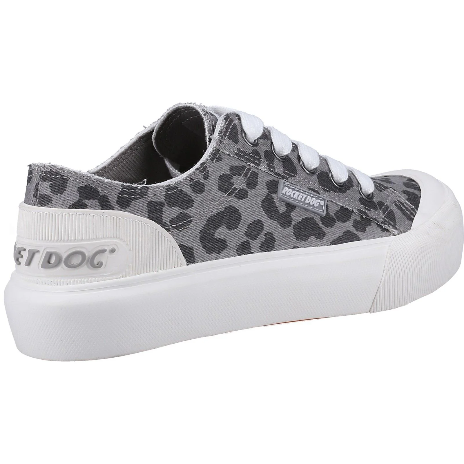 Rocket Dog Womens Jazzin Plus Ames Shoes Grey - Image 3