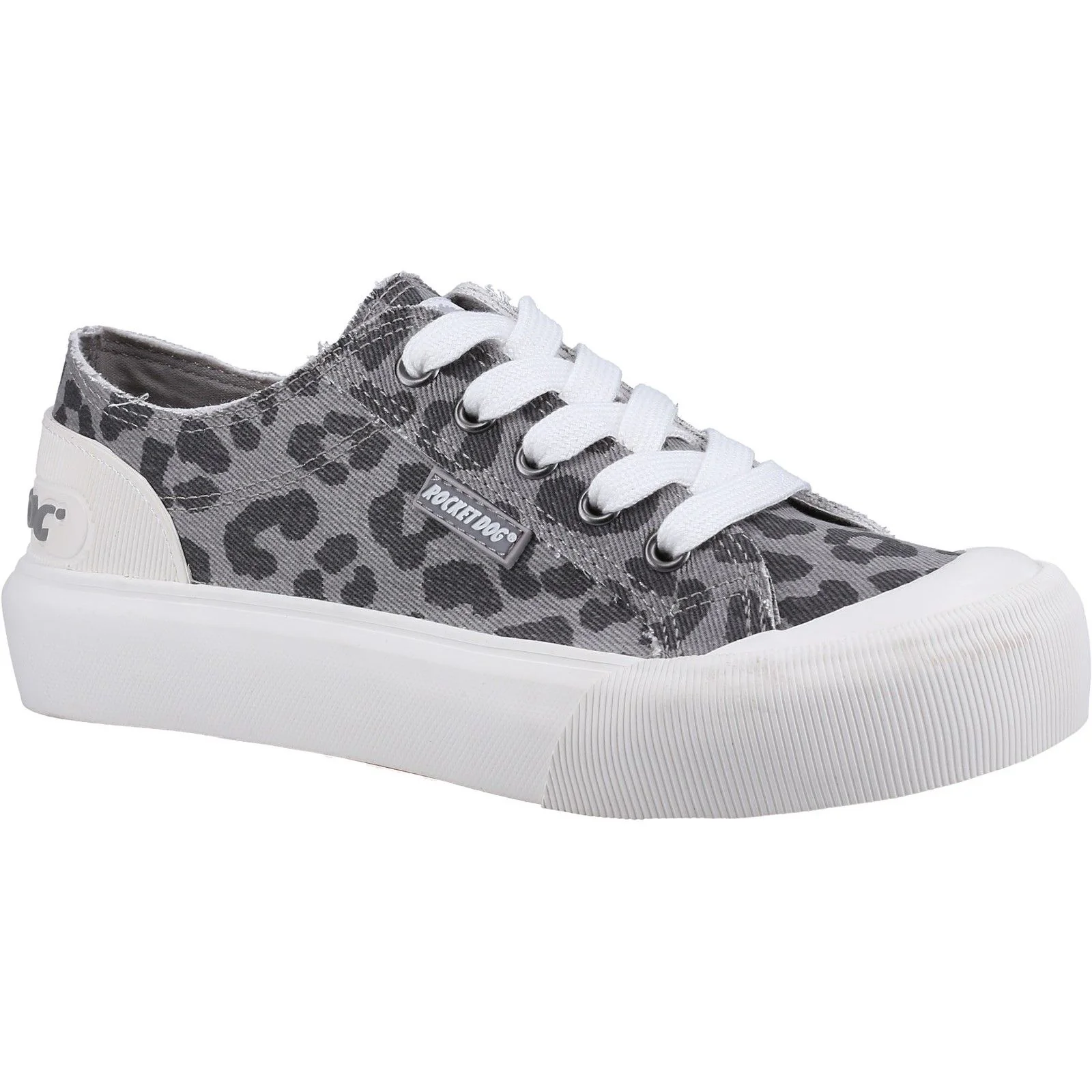 Rocket Dog Womens Jazzin Plus Ames Shoes Grey - Image 4