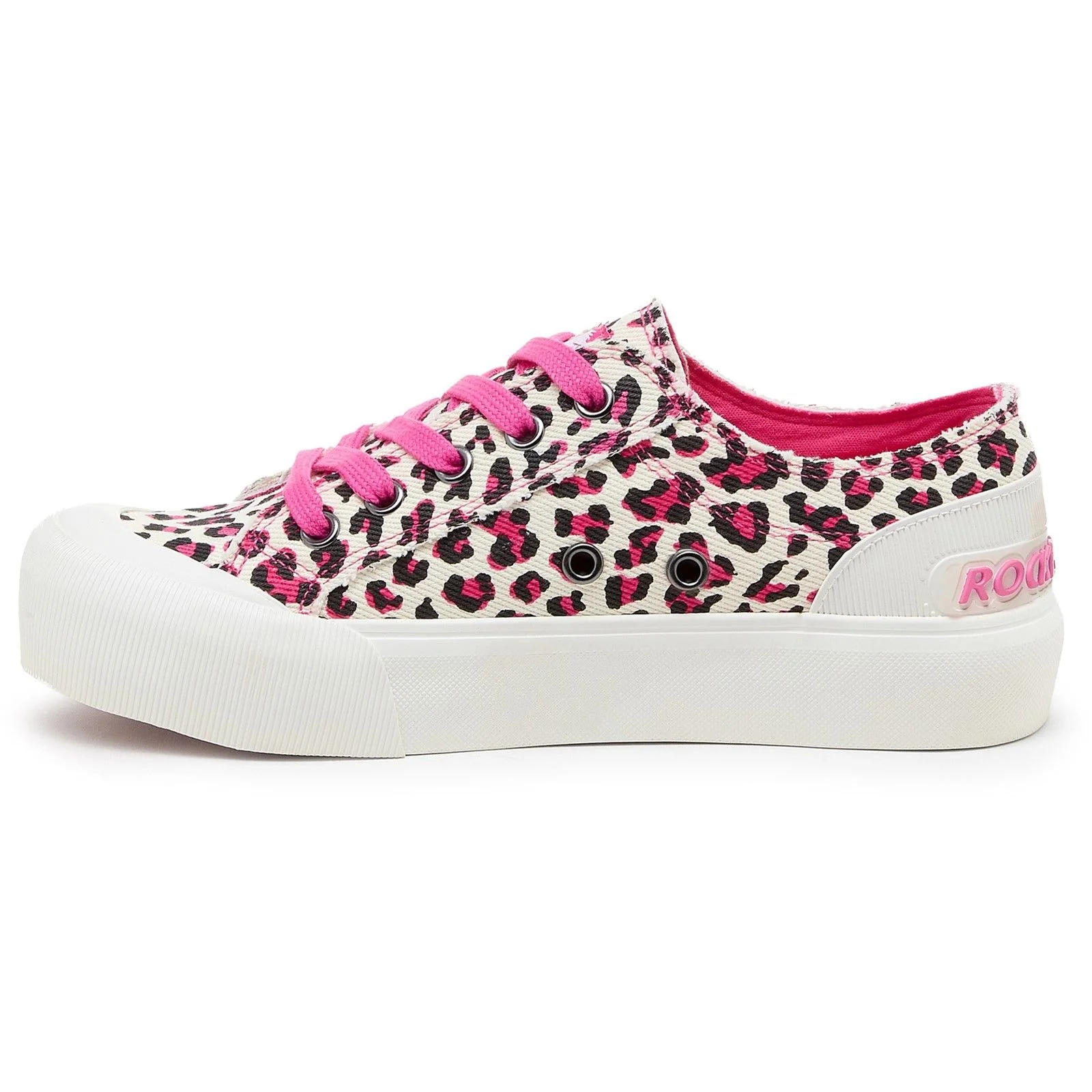 Rocket Dog Womens Jazzin Plus Monroe Trainer Hot Pink - Image 2