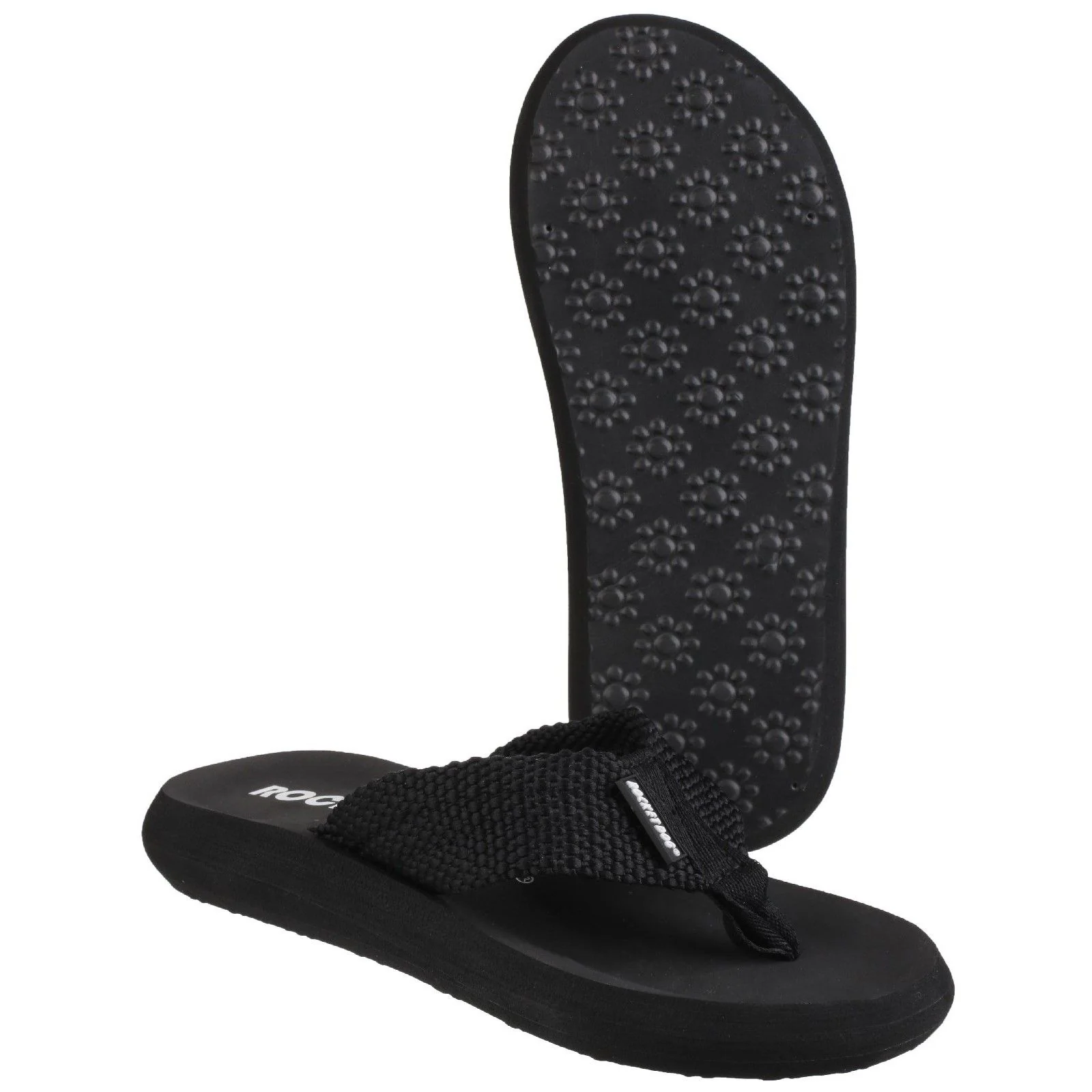 Rocket Dog Womens Sunset Webbing Flip Flop Black - Image 4