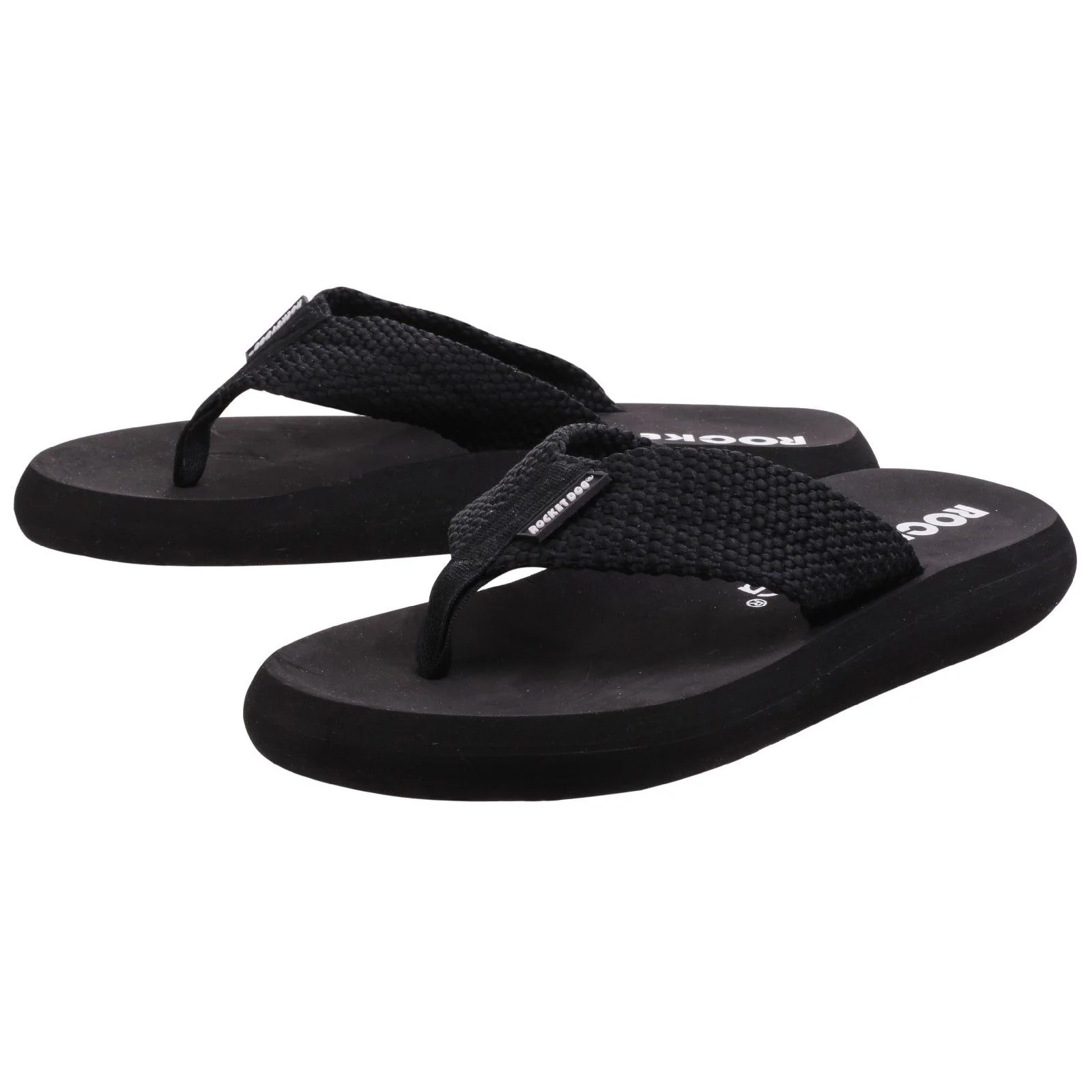 Rocket Dog Womens Sunset Webbing Flip Flop Black - Image 5
