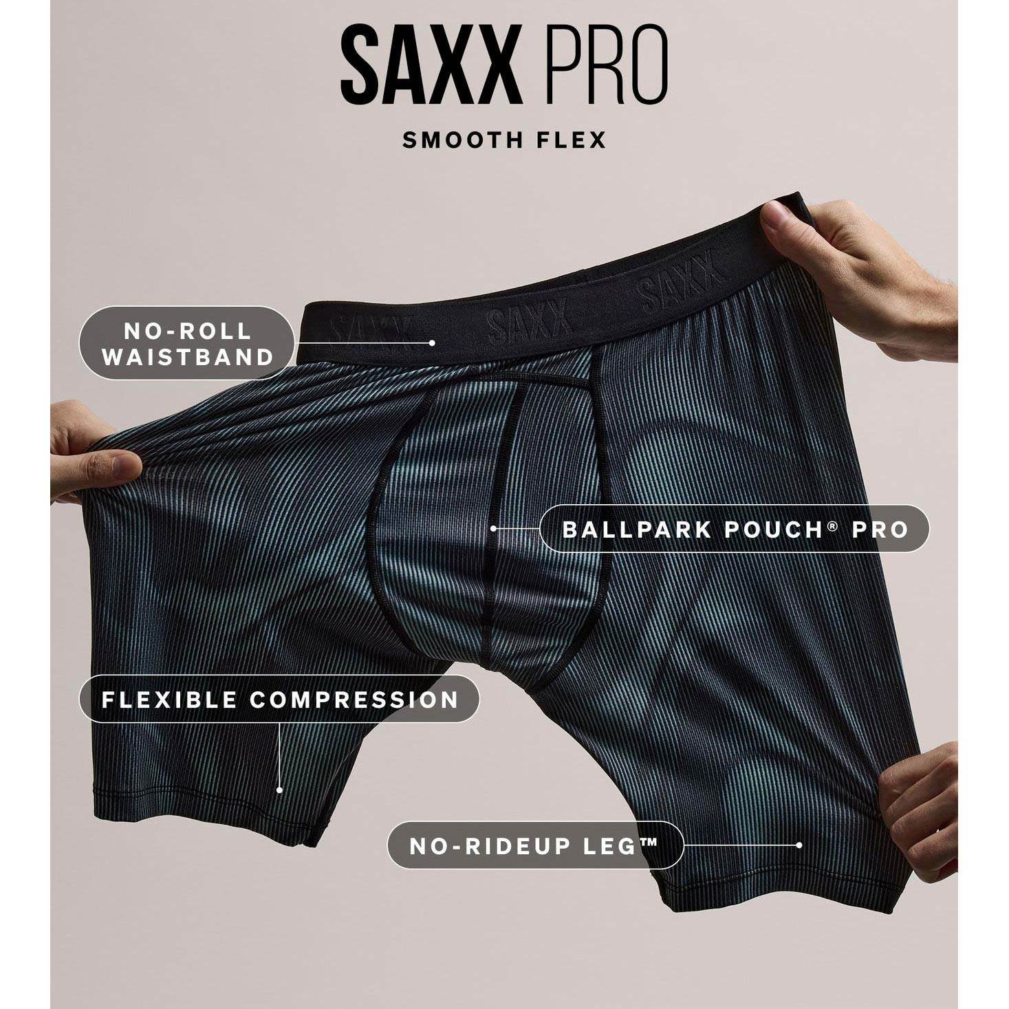 SAXX Smooth Flex Light Compression Boxer Brief 6" - Image 5
