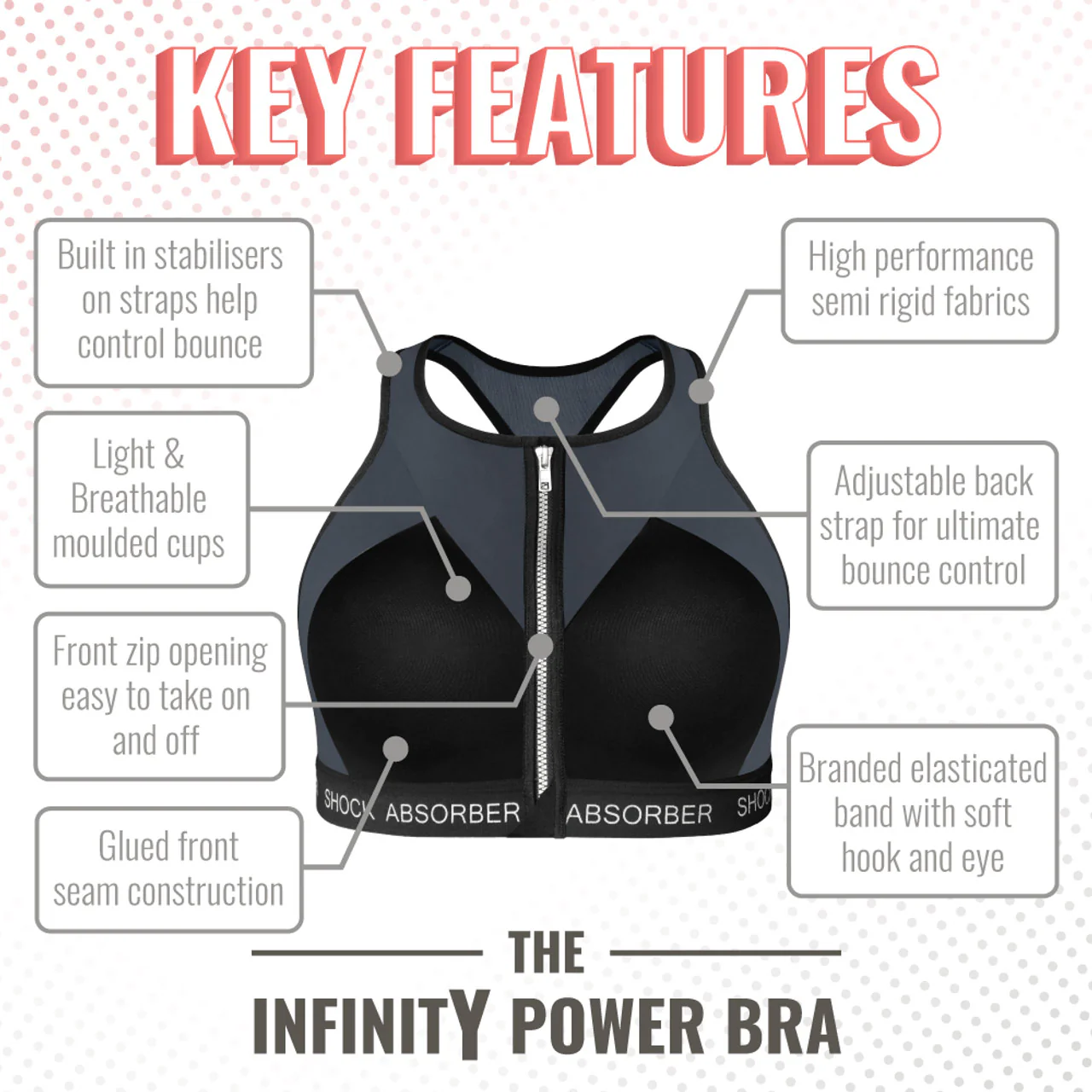 Shock Absorber Infinity Power Bra - Image 4