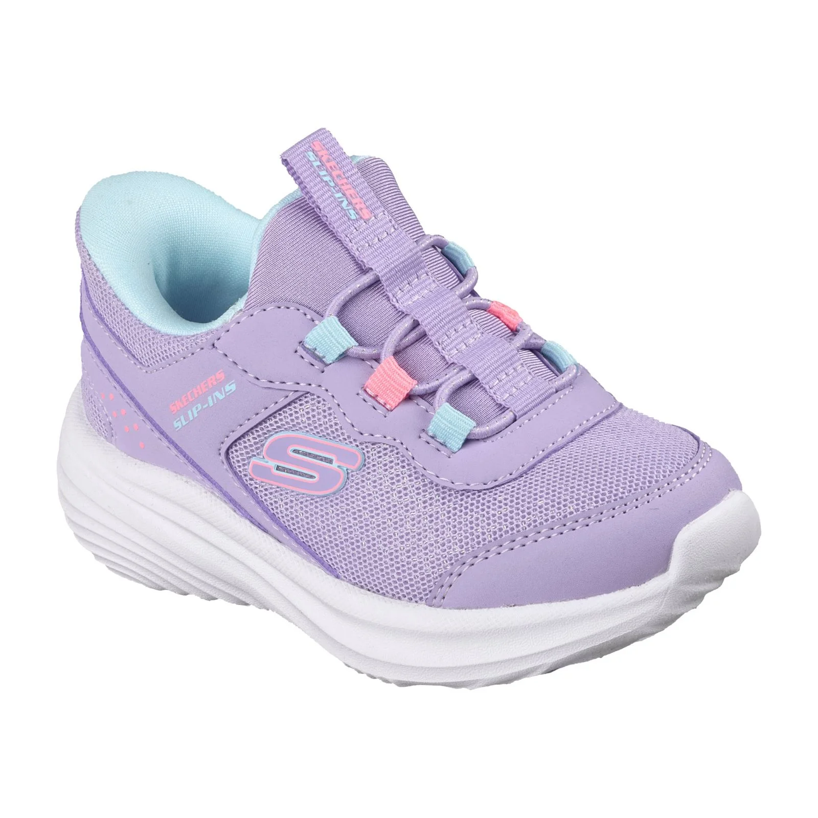 Skechers Bounder Pro Step One Infant Girls Shoes - Image 5