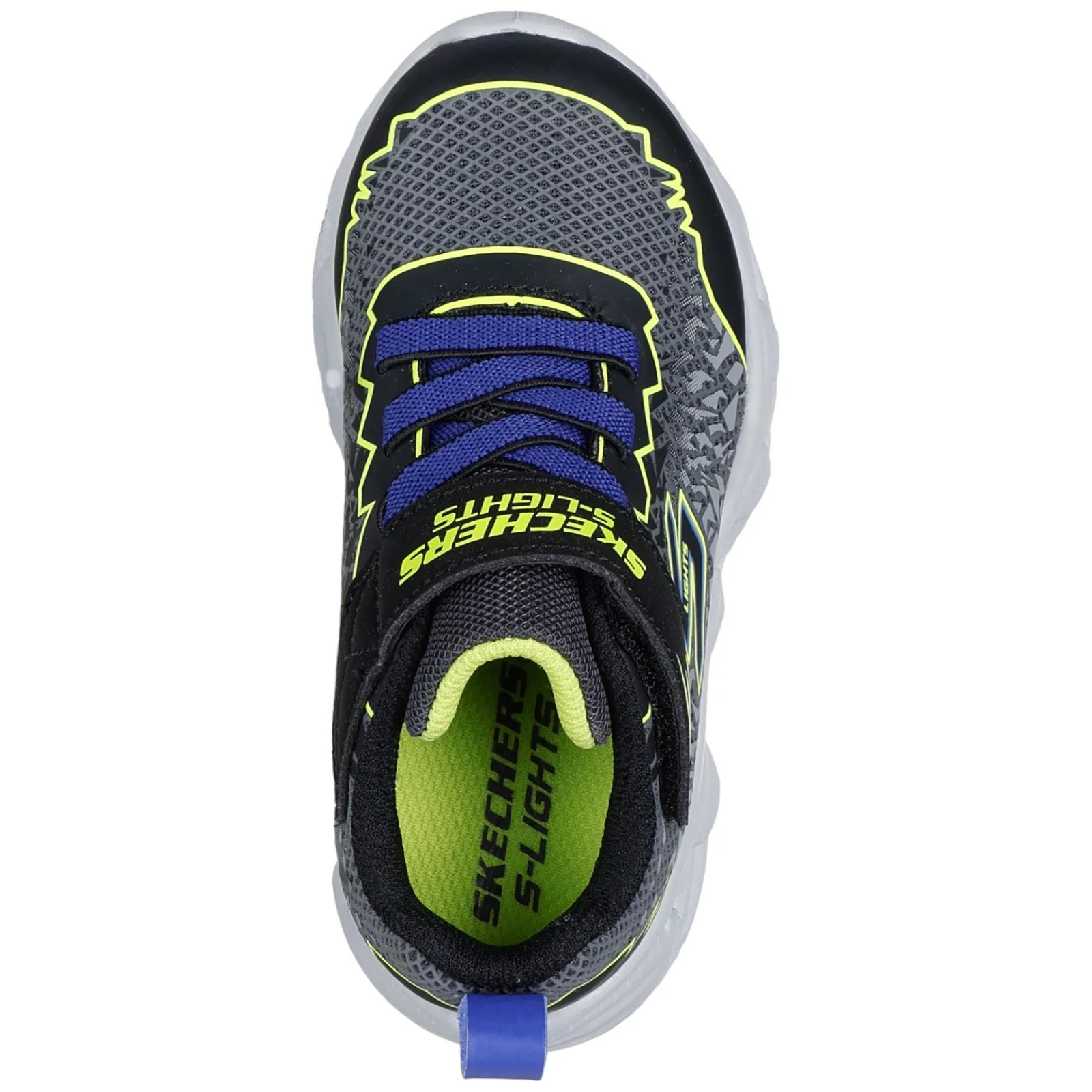 Skechers Boys Lights Vortx 2 Zorento Gry - Image 4