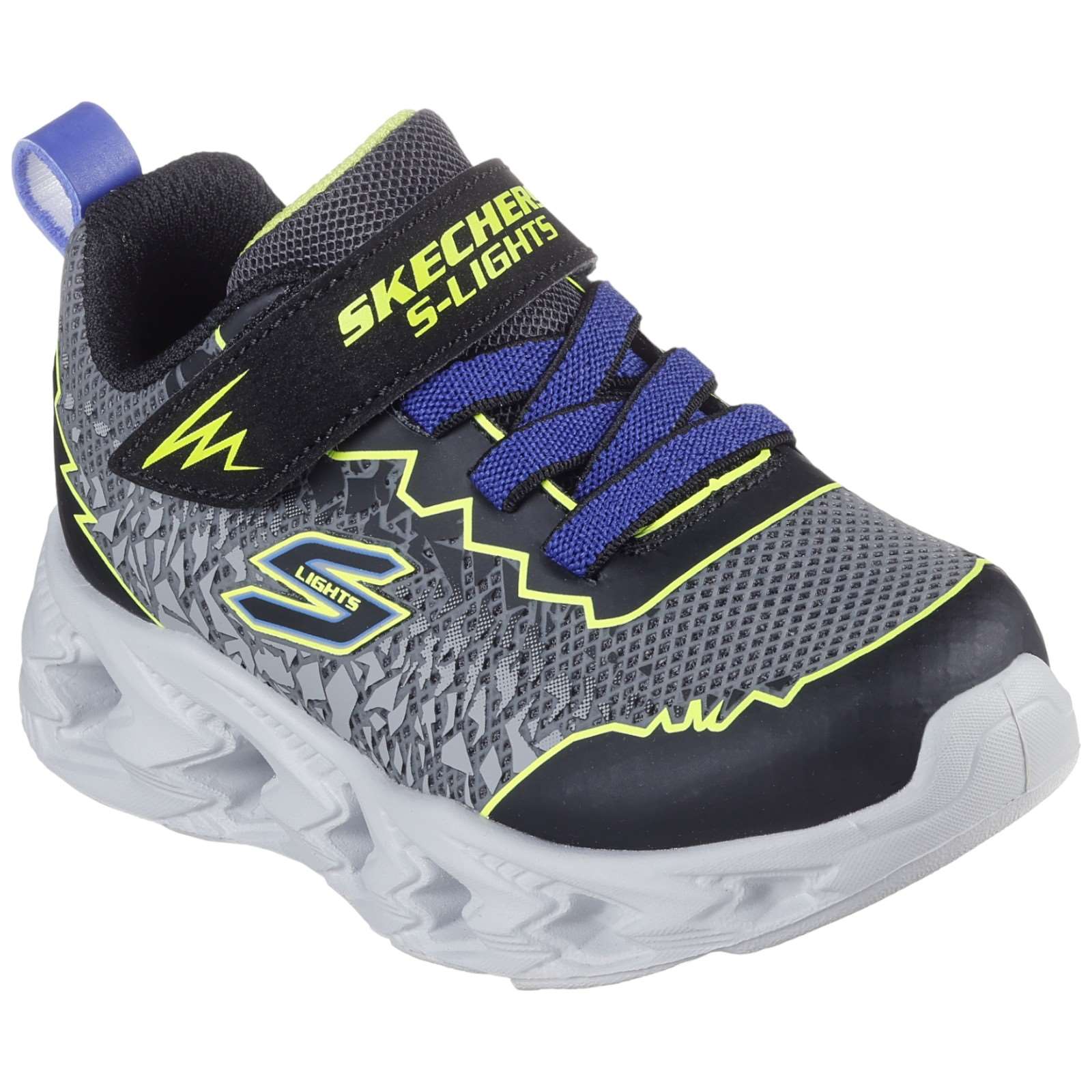 Skechers Boys Lights Vortx 2 Zorento Gry - Image 6