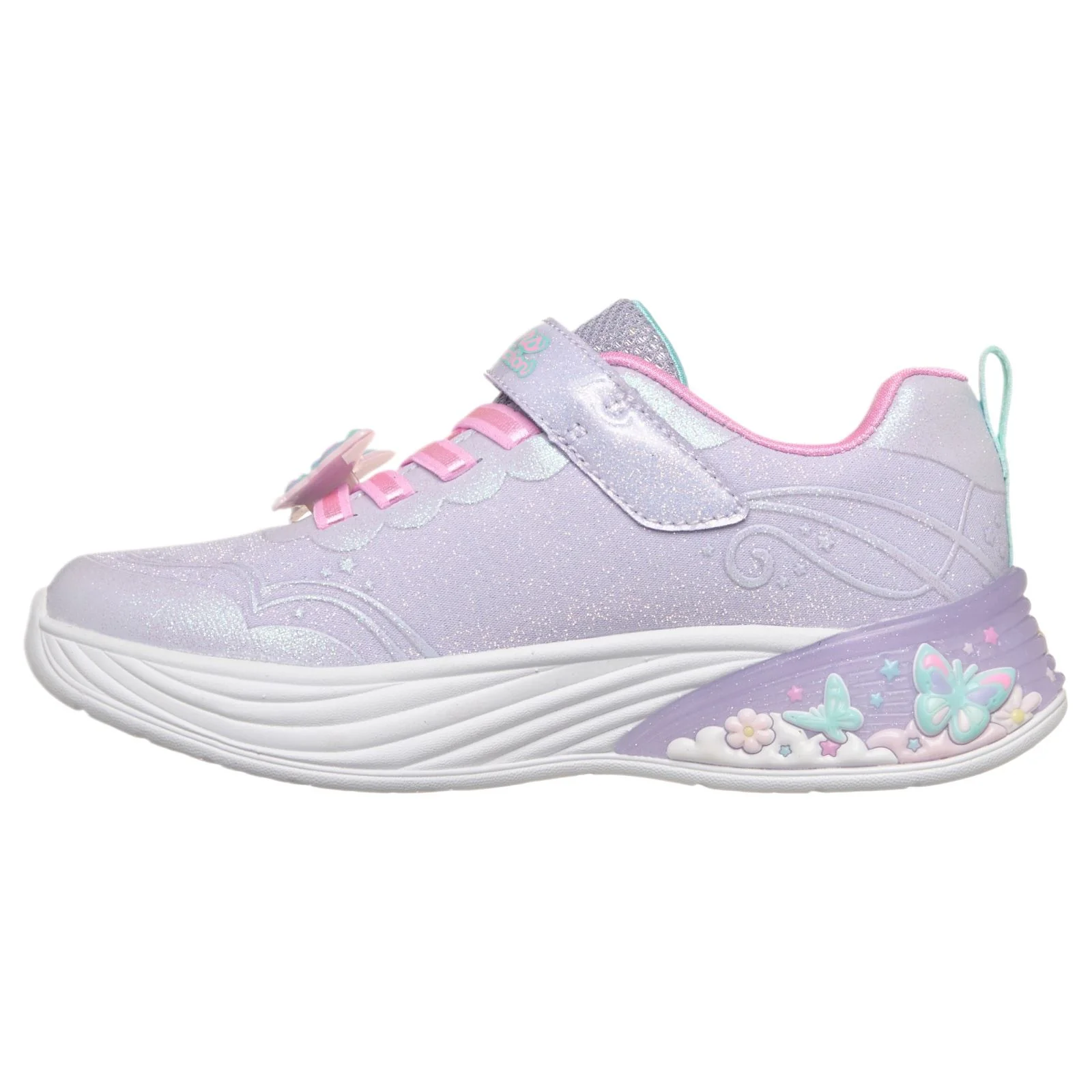Skechers Butterfly Bliss Junior Girls Shoes - Image 2