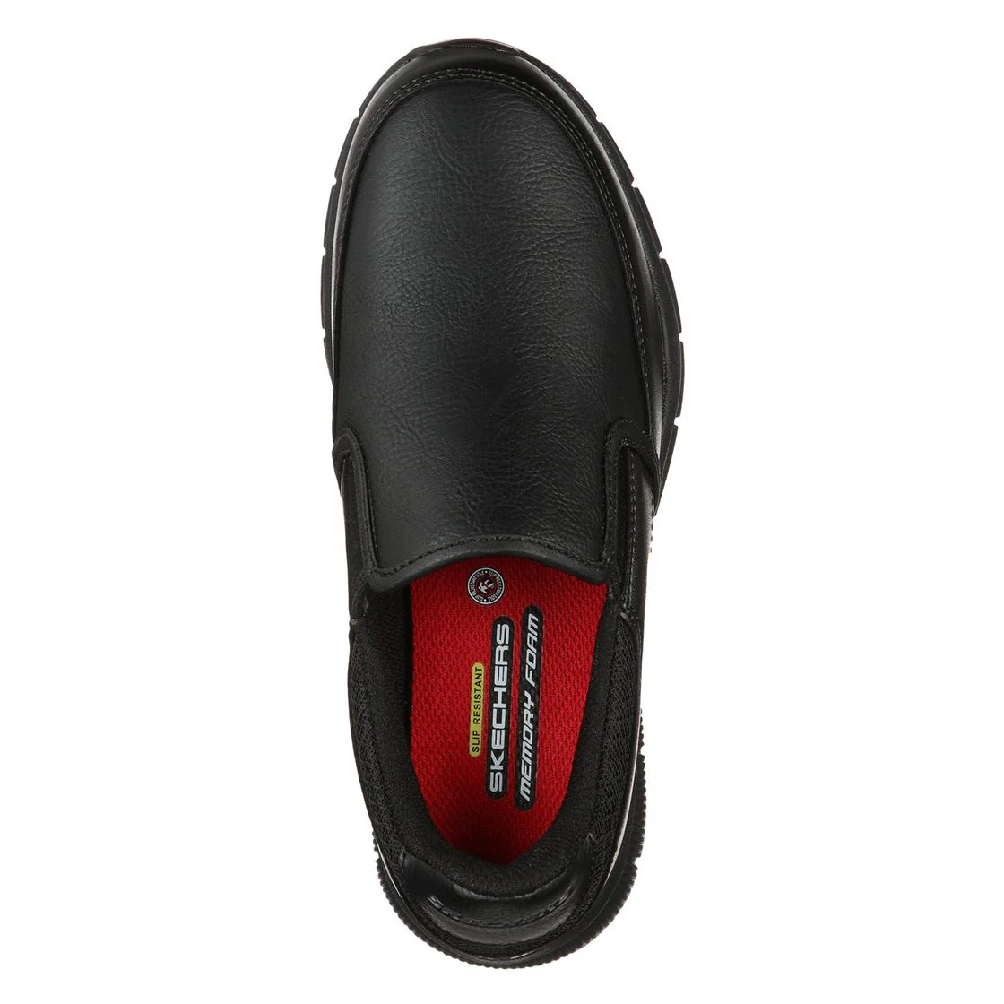 Skechers Double Gore Slip On Work Shoes - Image 3