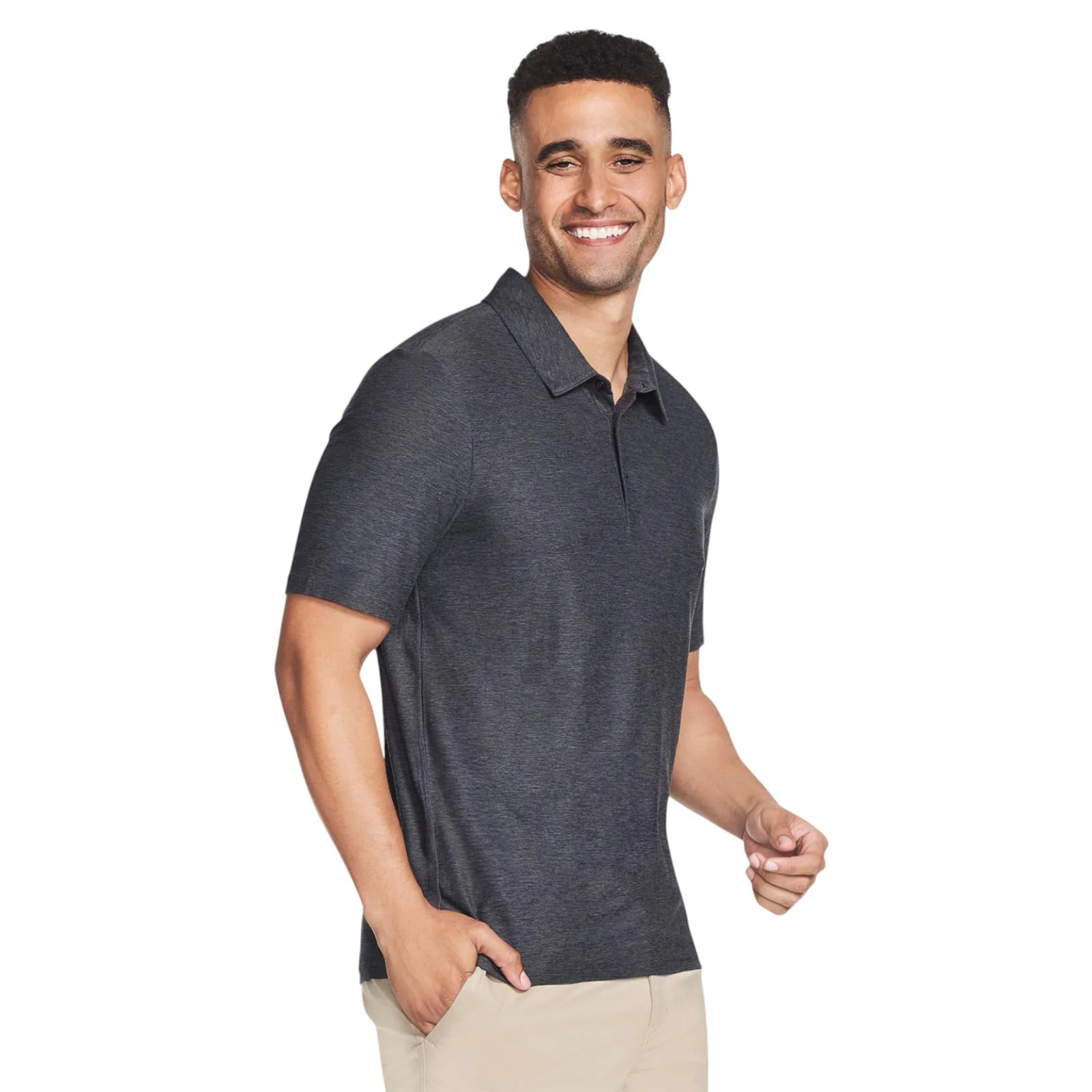 Skechers Go Dri All Day Mens Polo - Image 3