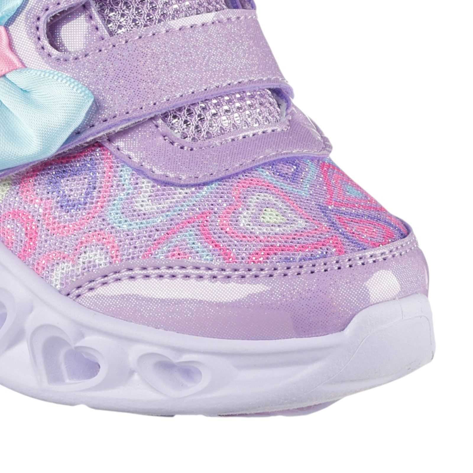 Skechers Heart Lights - Boogie Land Girls Shoes - Image 6