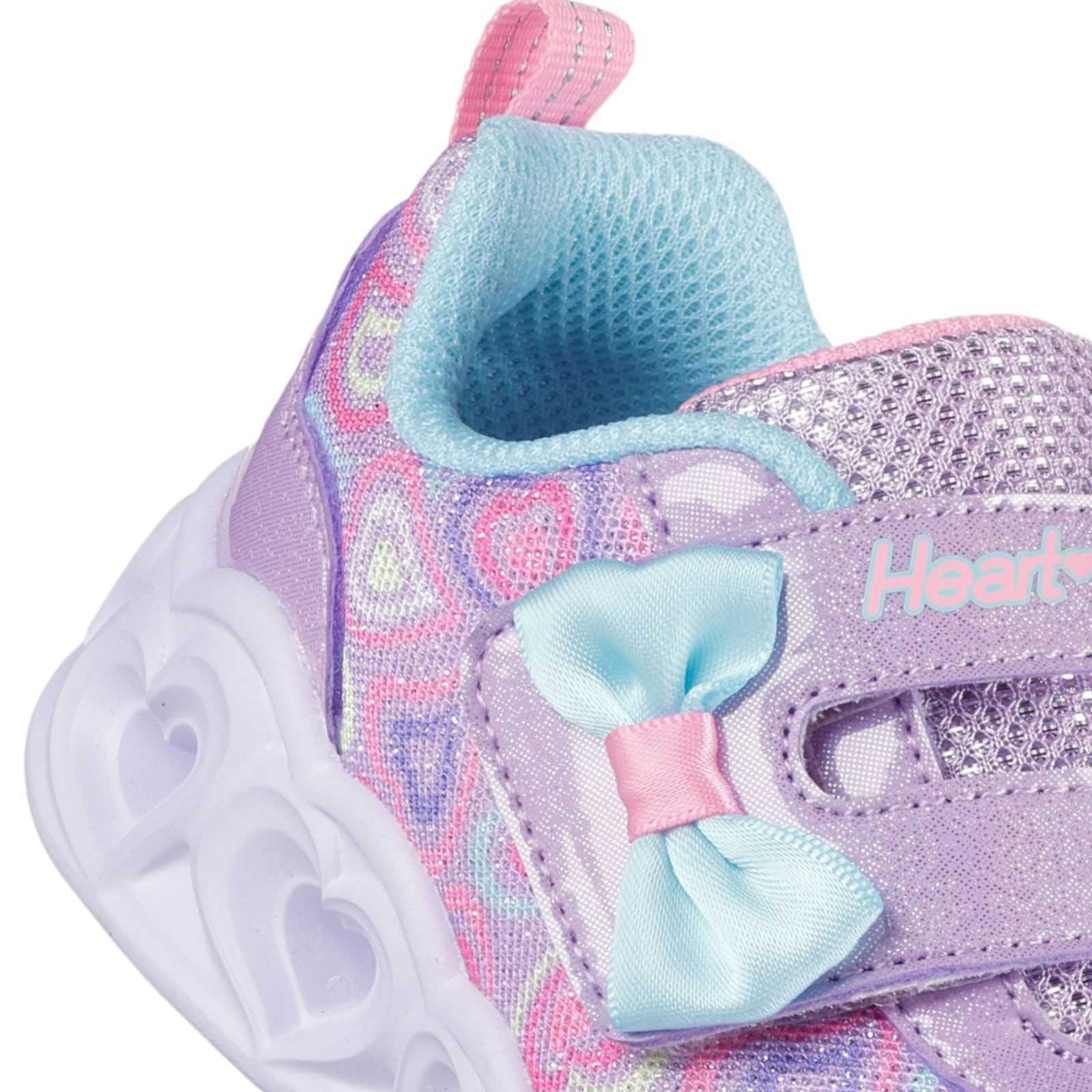 Skechers Heart Lights - Boogie Land Girls Shoes - Image 7