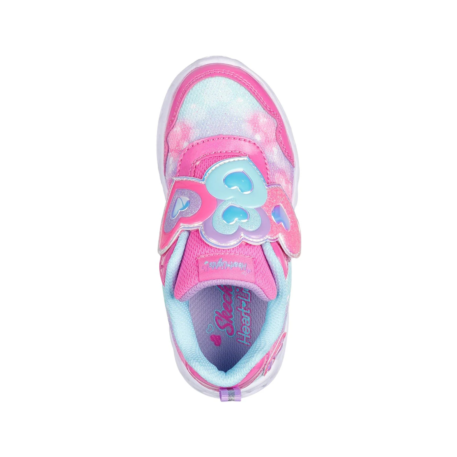 Skechers Heart Lights Lovin Girls Shoes - Image 3