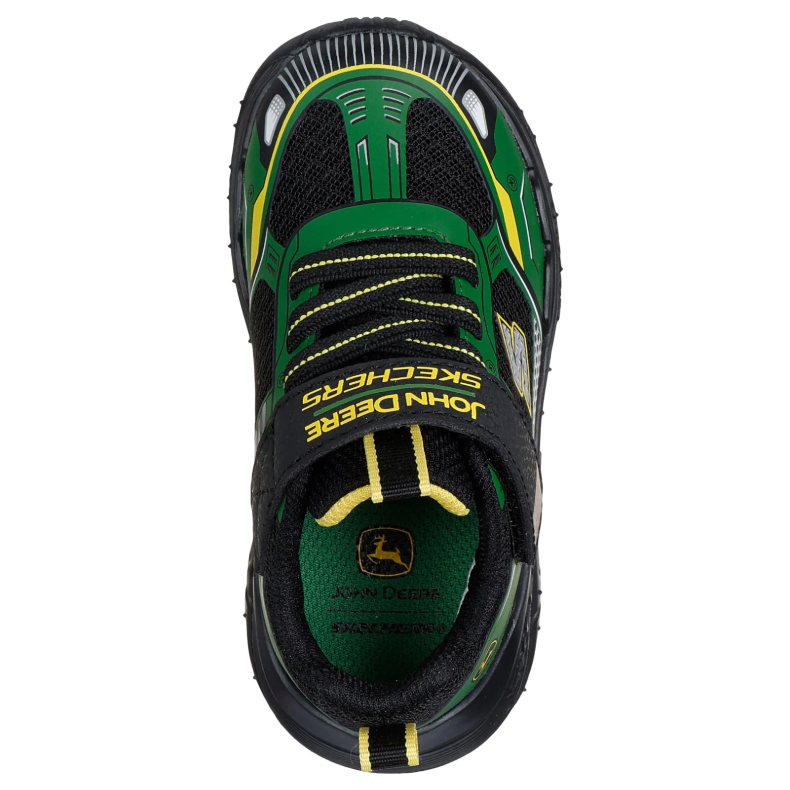 Skechers Skech Tracks Tractor-Tronix Infant Boys John Deere Shoes - Image 3