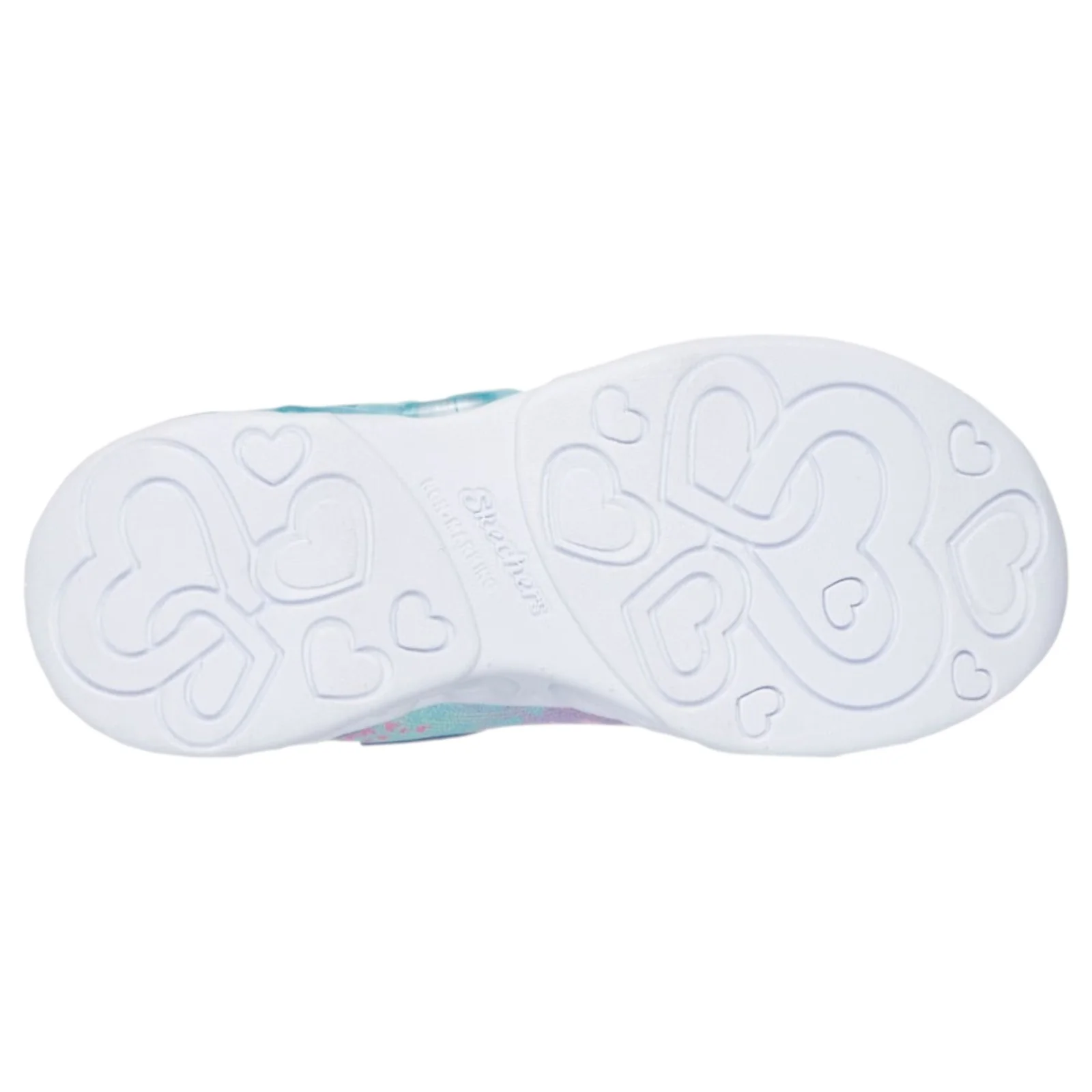 Skechers Infinite Heart Lights Heart Jewels Kids Shoes - Image 4