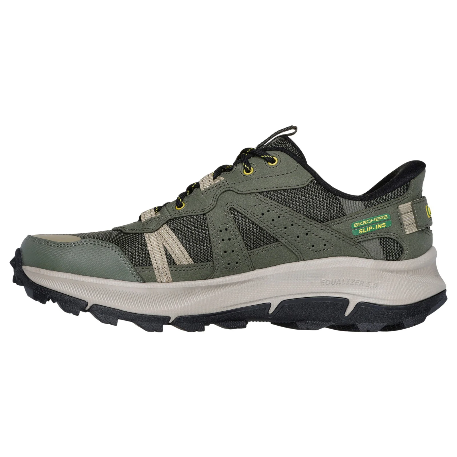 Skechers Equalizer 5.0 Trail Harvester Mens John Deere Slip Ins Leather and Mesh Shoes - Image 2