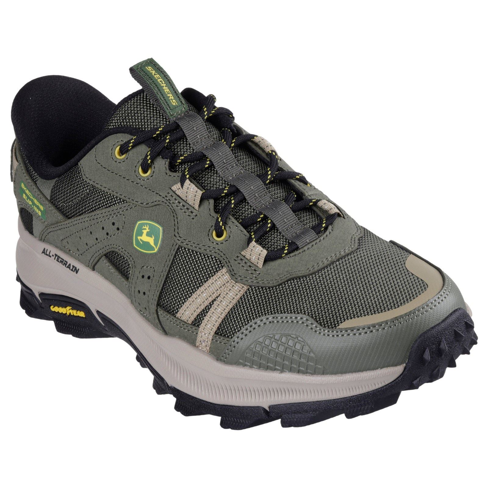 Skechers Equalizer 5.0 Trail Harvester Mens John Deere Slip Ins Leather and Mesh Shoes - Image 5