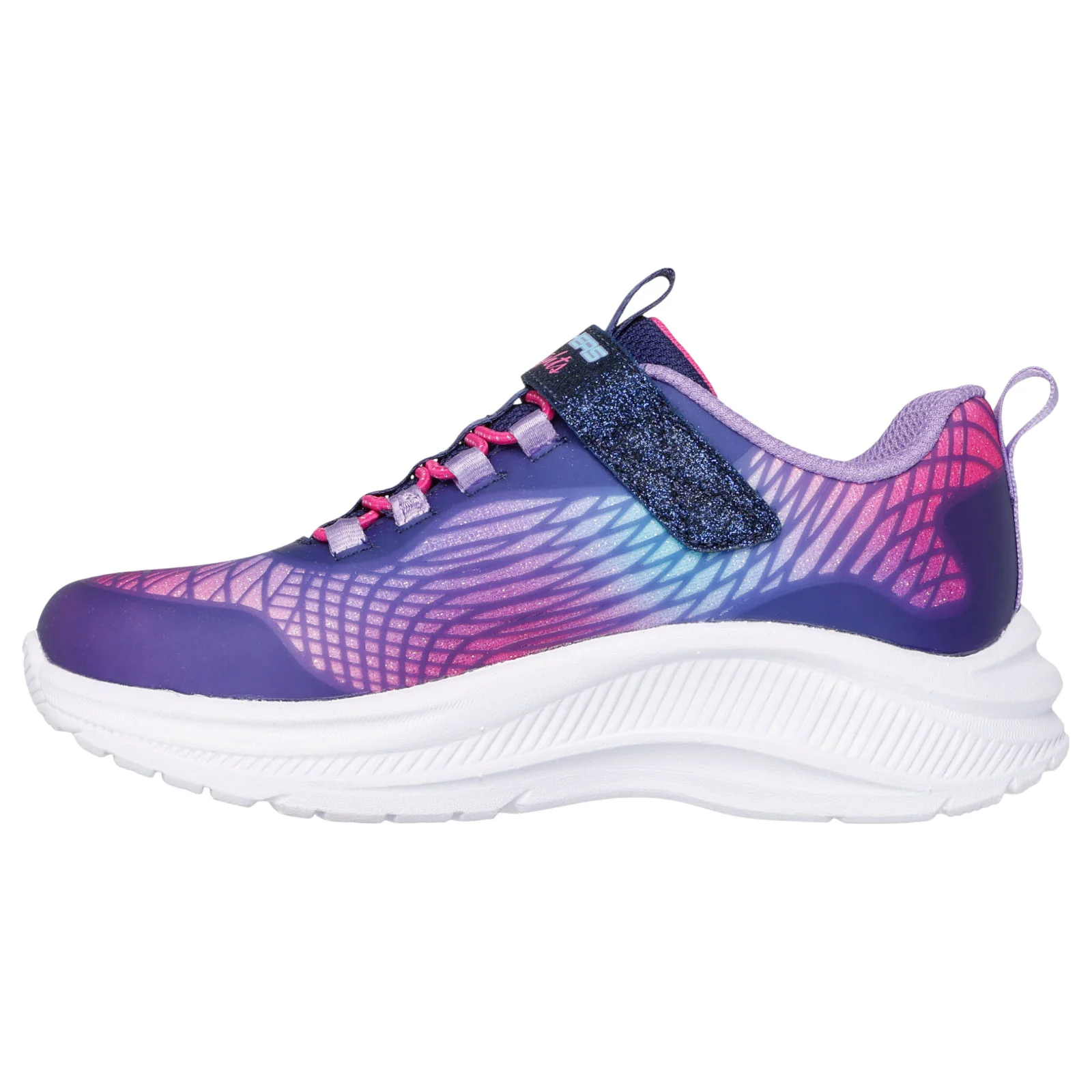 Skechers Rainbow Cruisers Reflectin Girls 3d Print Shoes - Image 2