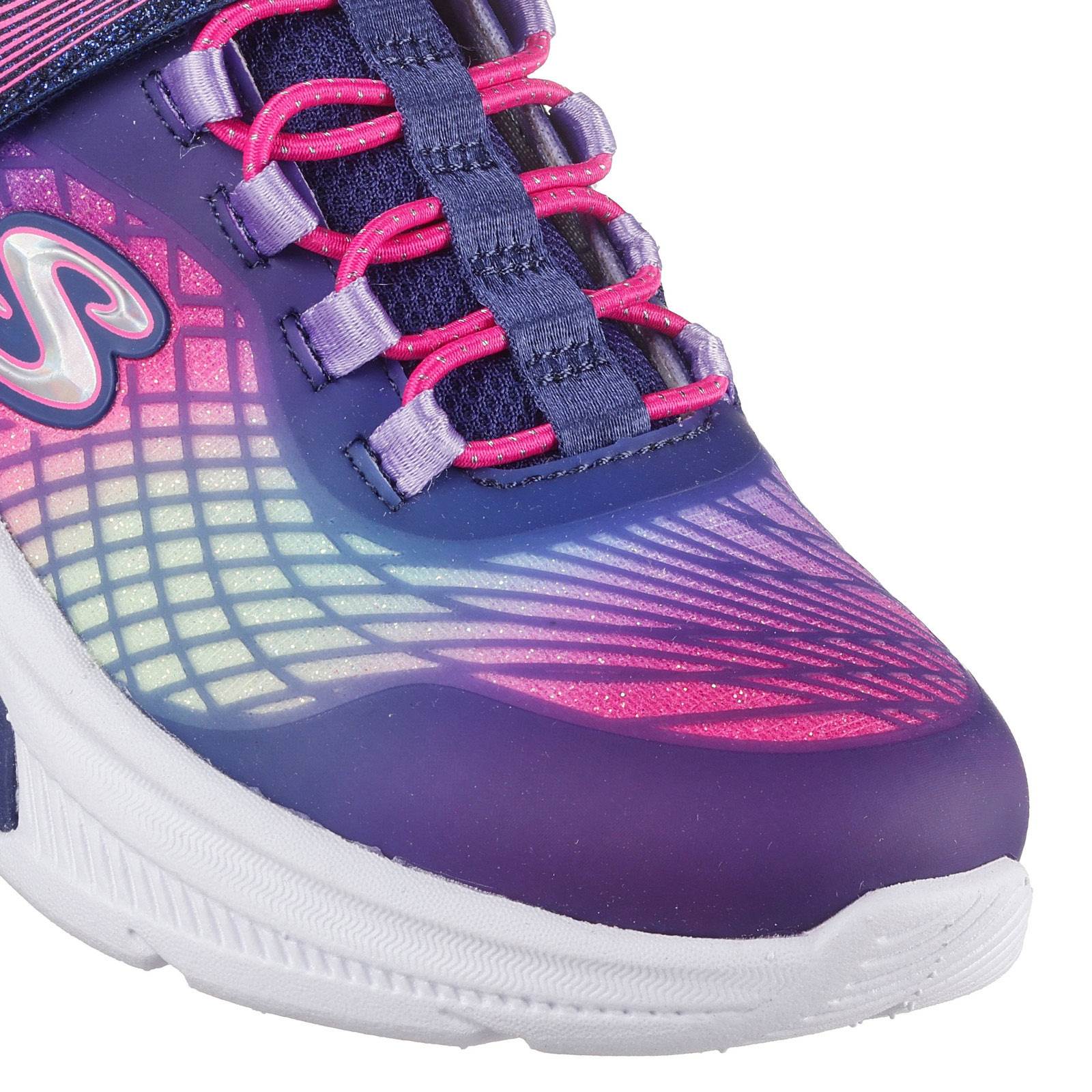 Skechers Rainbow Cruisers Reflectin Girls 3d Print Shoes - Image 5