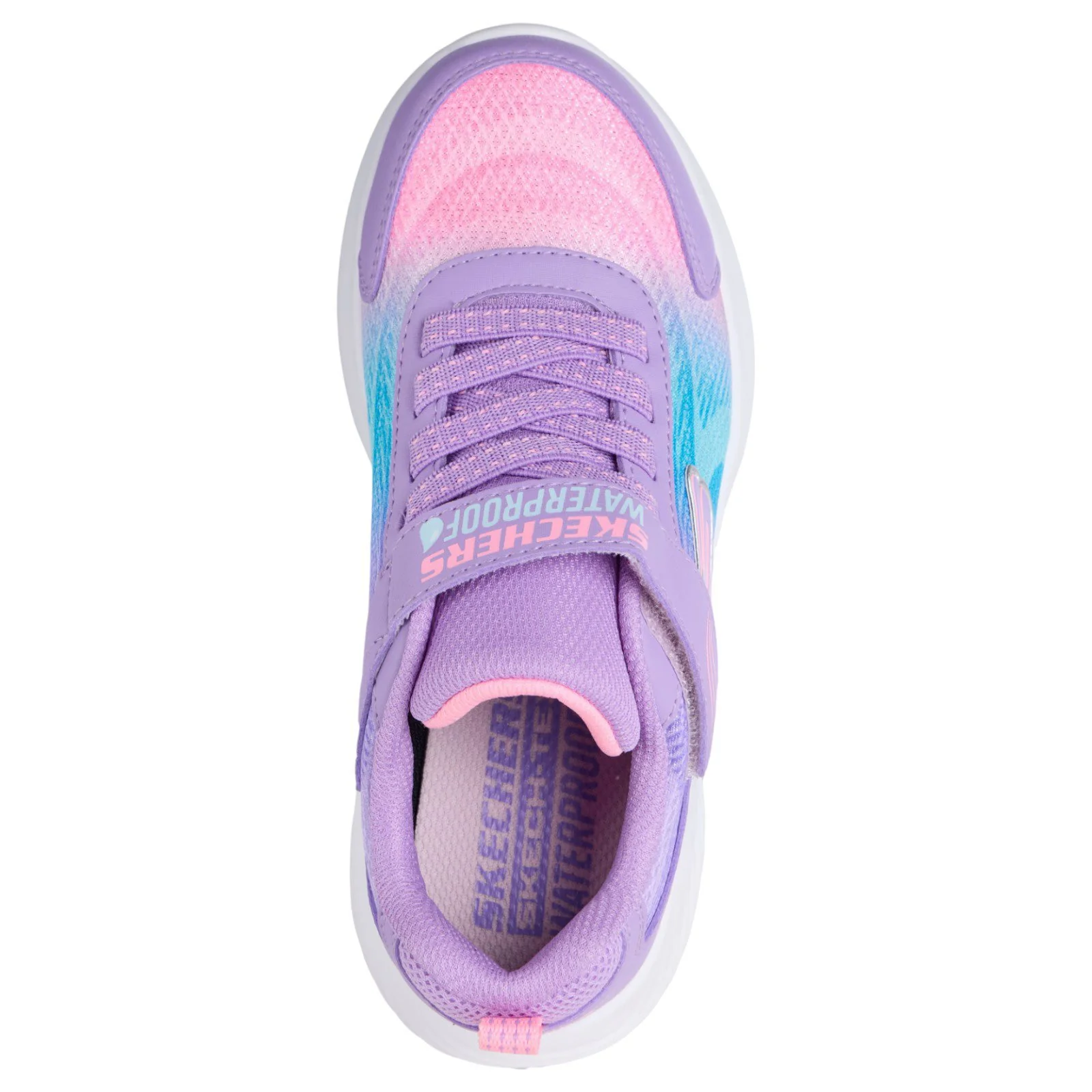 Skechers Bounder Hydra Cool Girls Waterproof Gore & Strap Sneaker - Image 3