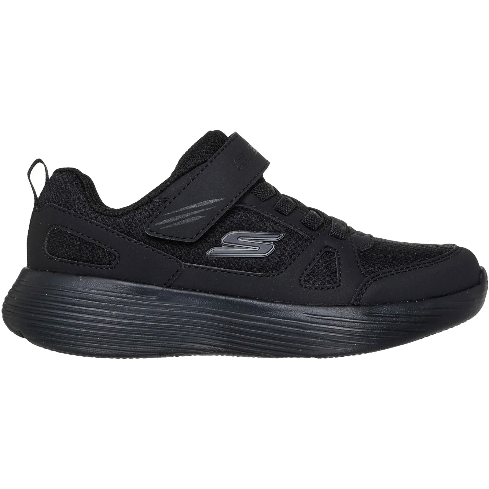 Skechers Junior Boys GO RUN 400 V.2 Technix Trainer Black