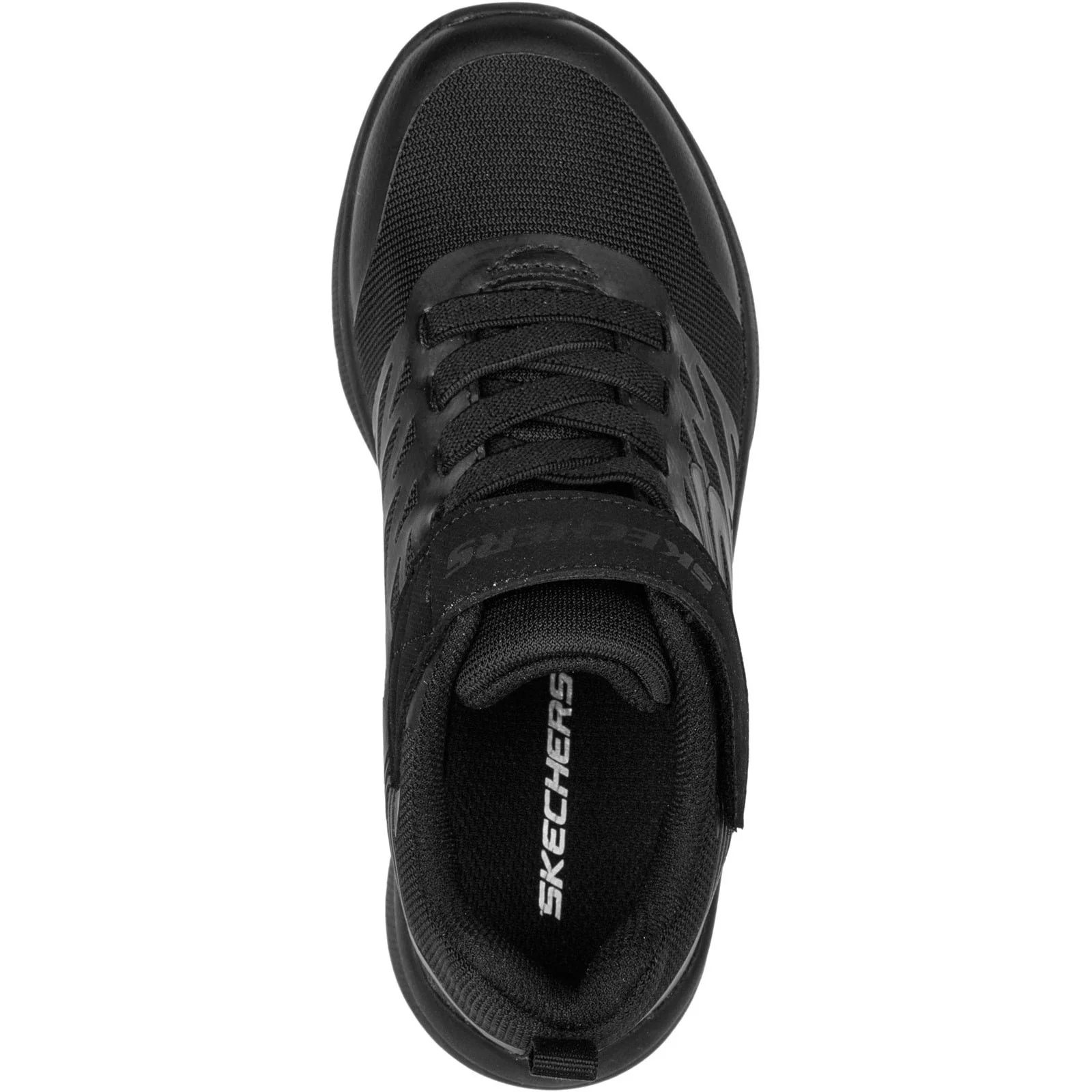 Skechers Junior Boys Microspec Texlor Trainers Black - Image 4