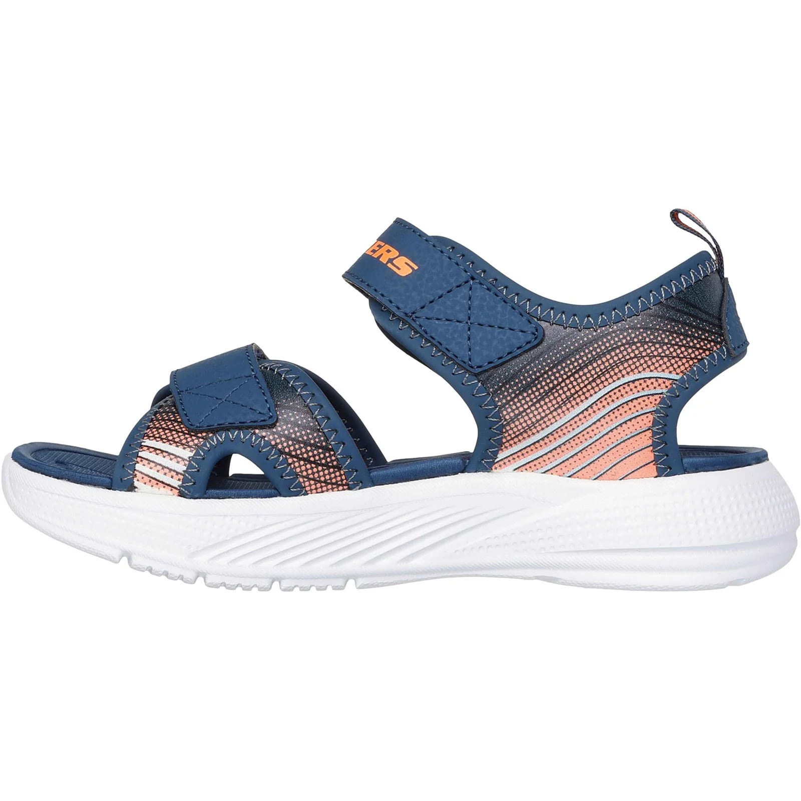Skechers Junior Boys Navy/Orange - Image 3