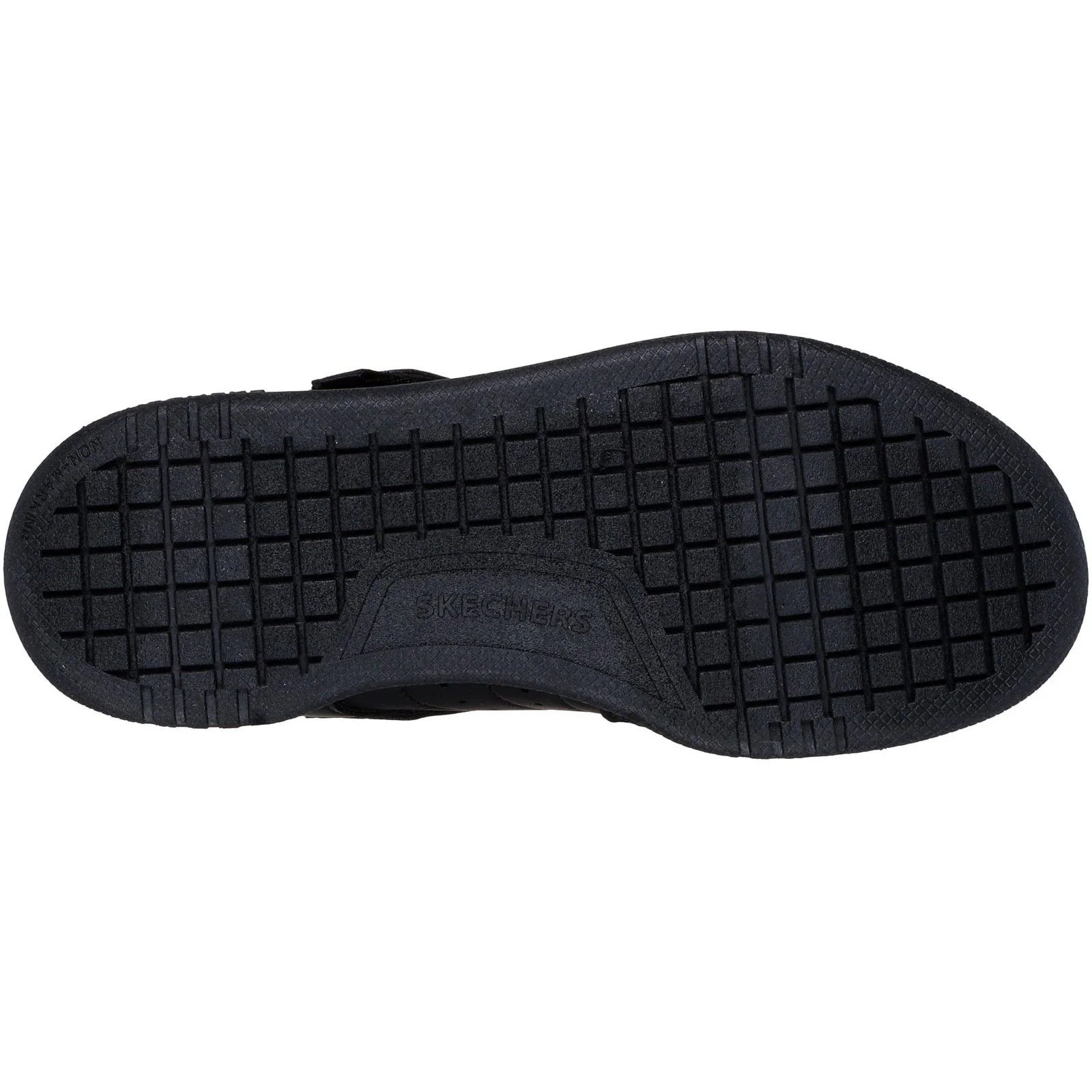 Skechers Junior Boys Quick Street Trainer Black - Image 3