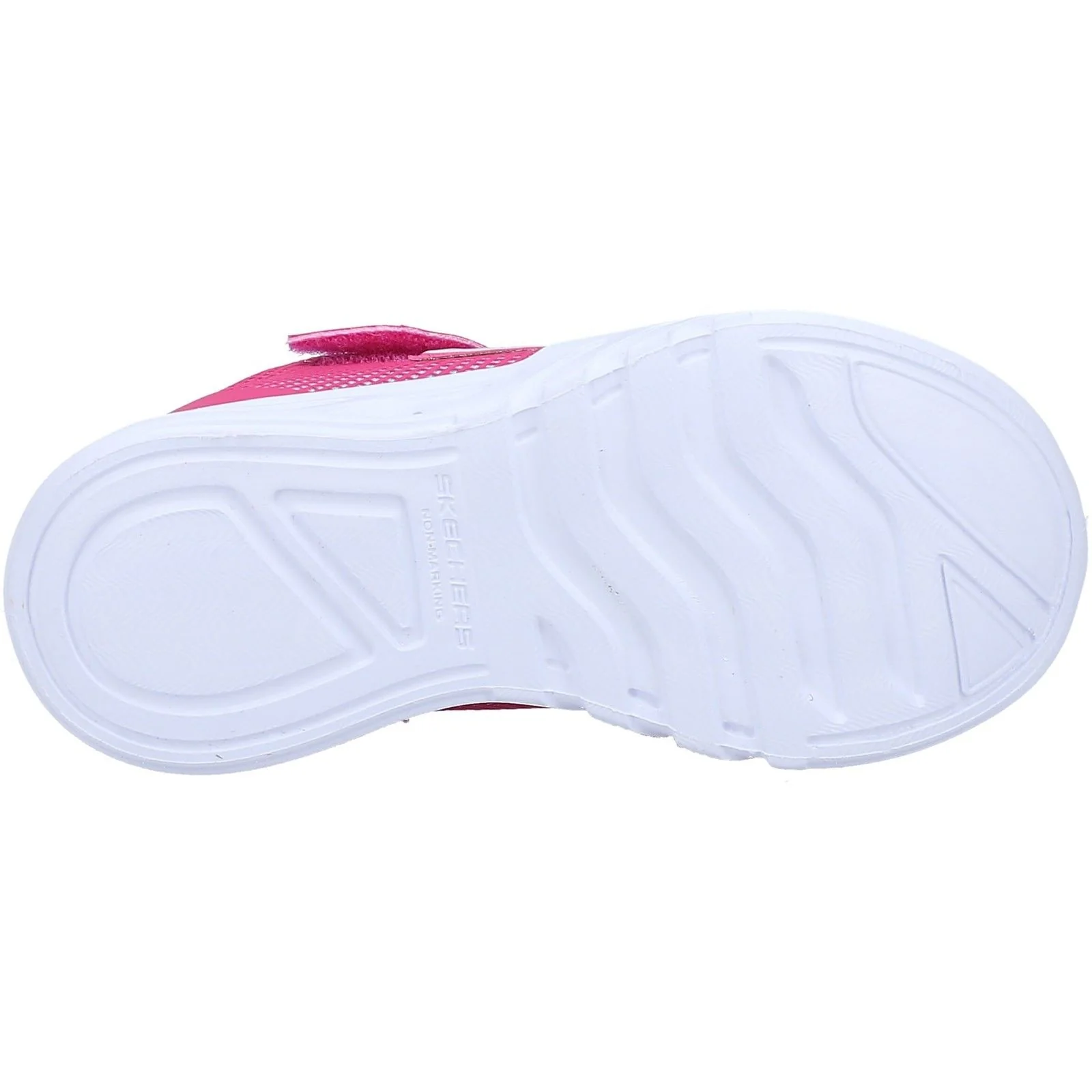 Skechers Junior Girls Flicker Flash Trainers Pink - Image 3