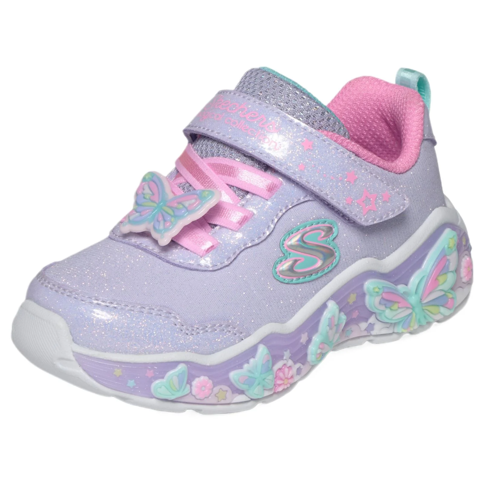 Skechers Lil Butterfly Bliss Infant Girls Shoes - Image 6