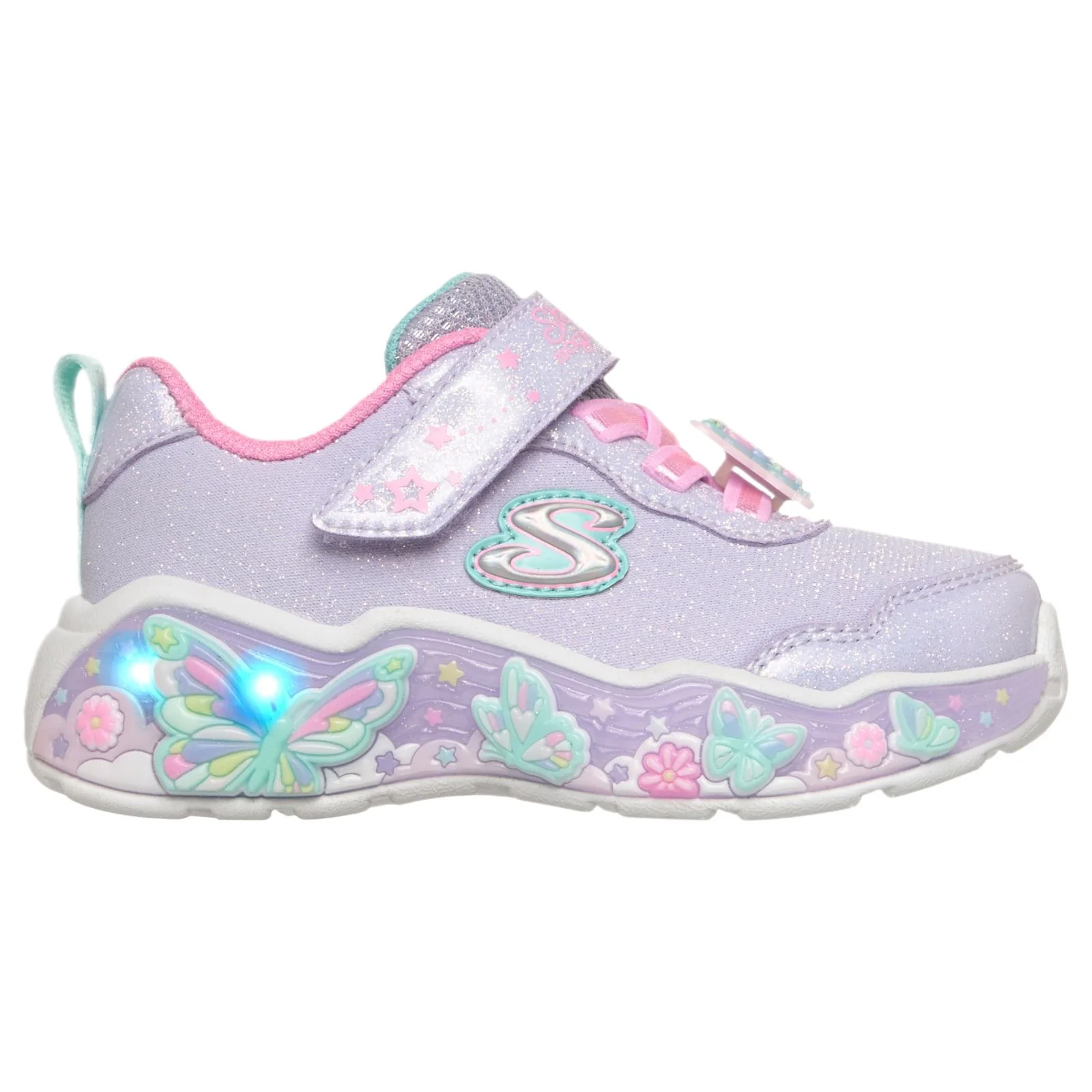 Skechers Lil Butterfly Bliss Infant Girls Shoes - Image 7