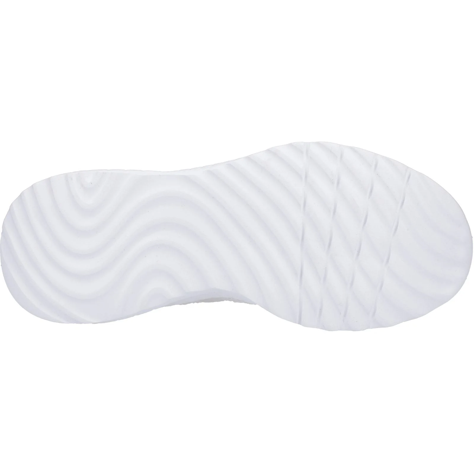 Skechers Mens Bobs Squad Chaos Elevated Drift Trainers White/Multi - Image 3